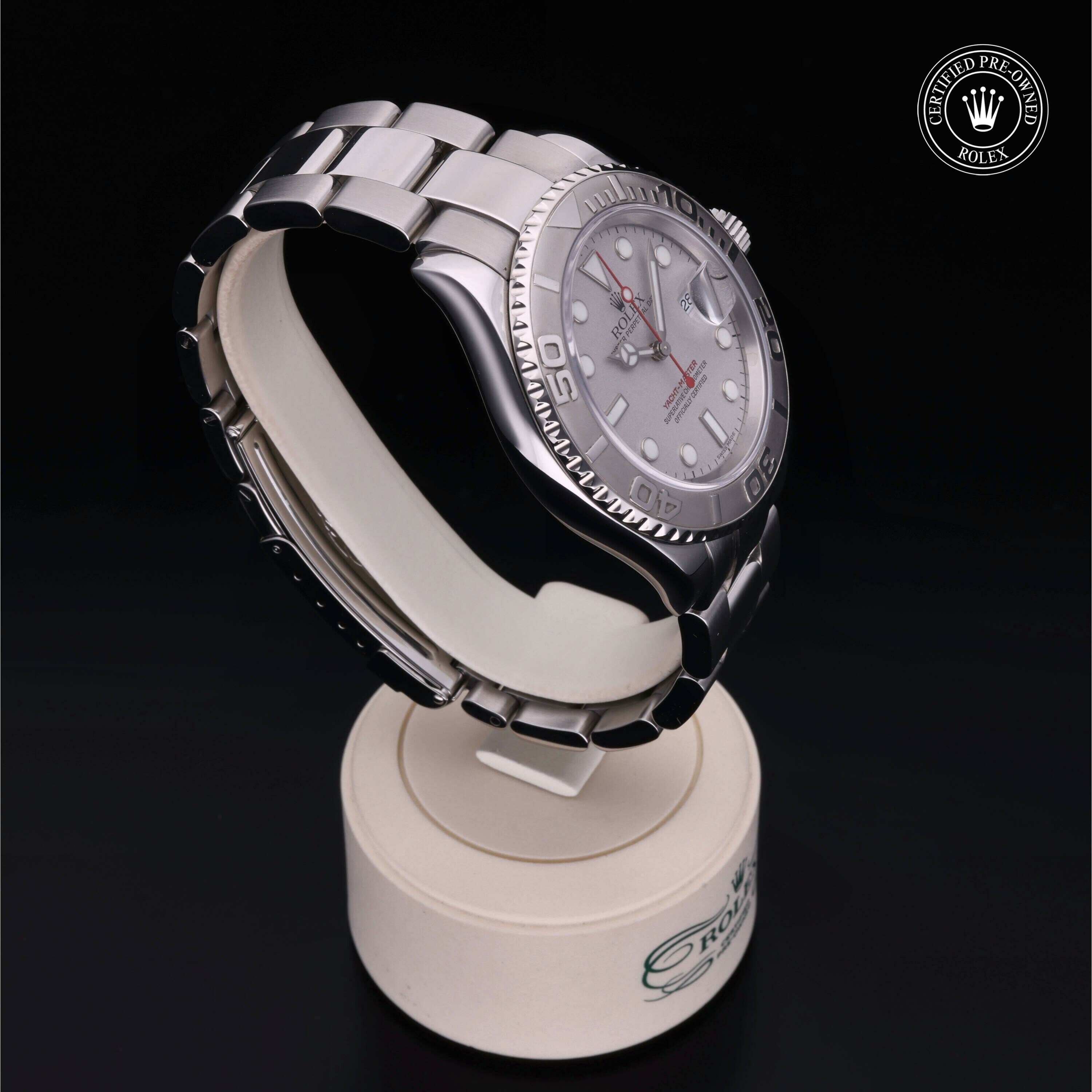 Rolex Yacht-Master 40 en Rolesium Platine M16622-0004 chez Frojo - vue 30