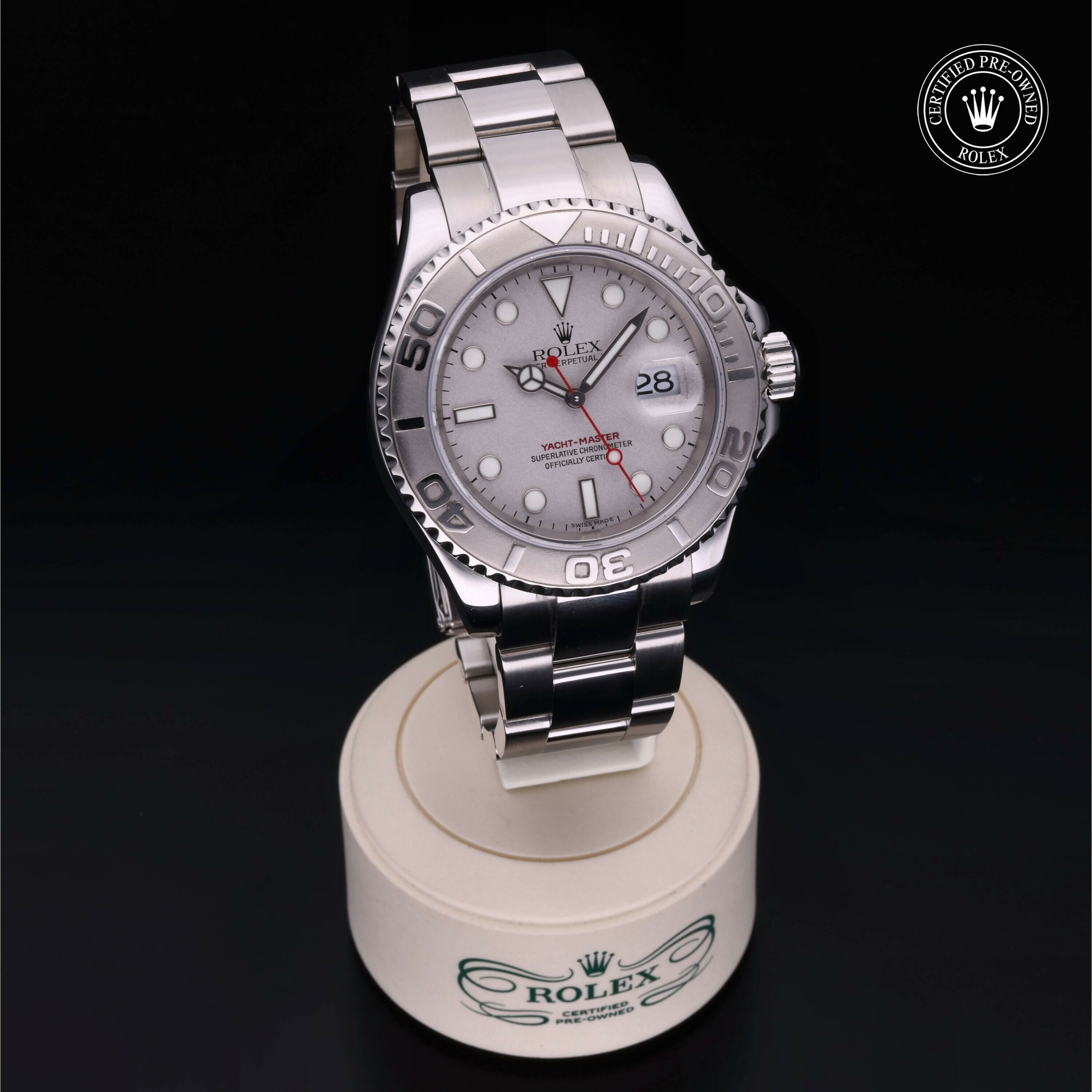 Rolex Yacht-Master 40 en Rolesium Platine M16622-0004 chez Frojo - vue 35