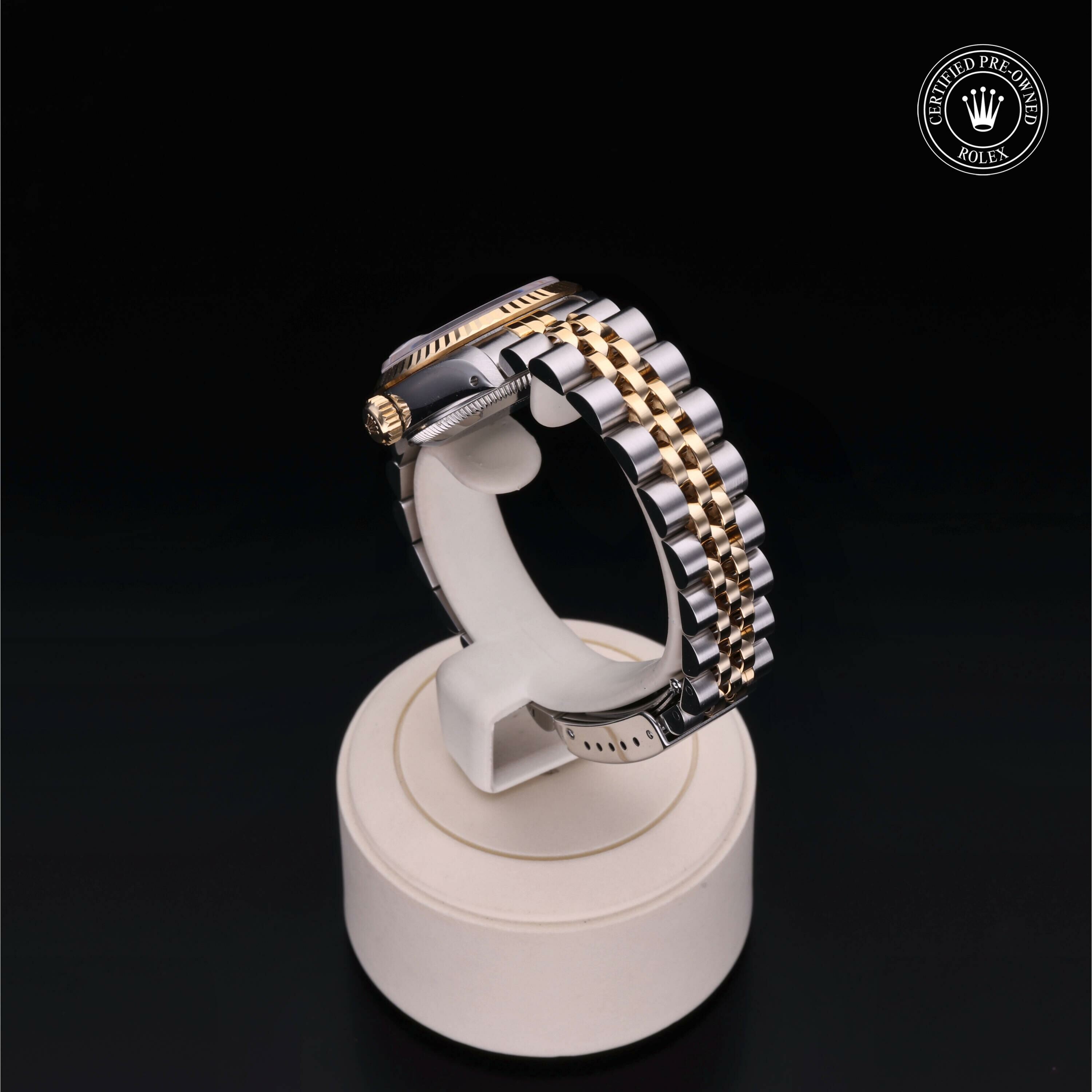 Rolex Lady-Datejust 26 en Rolesor 18 Carat Jaune M69173-0009 chez Frojo - vue 15