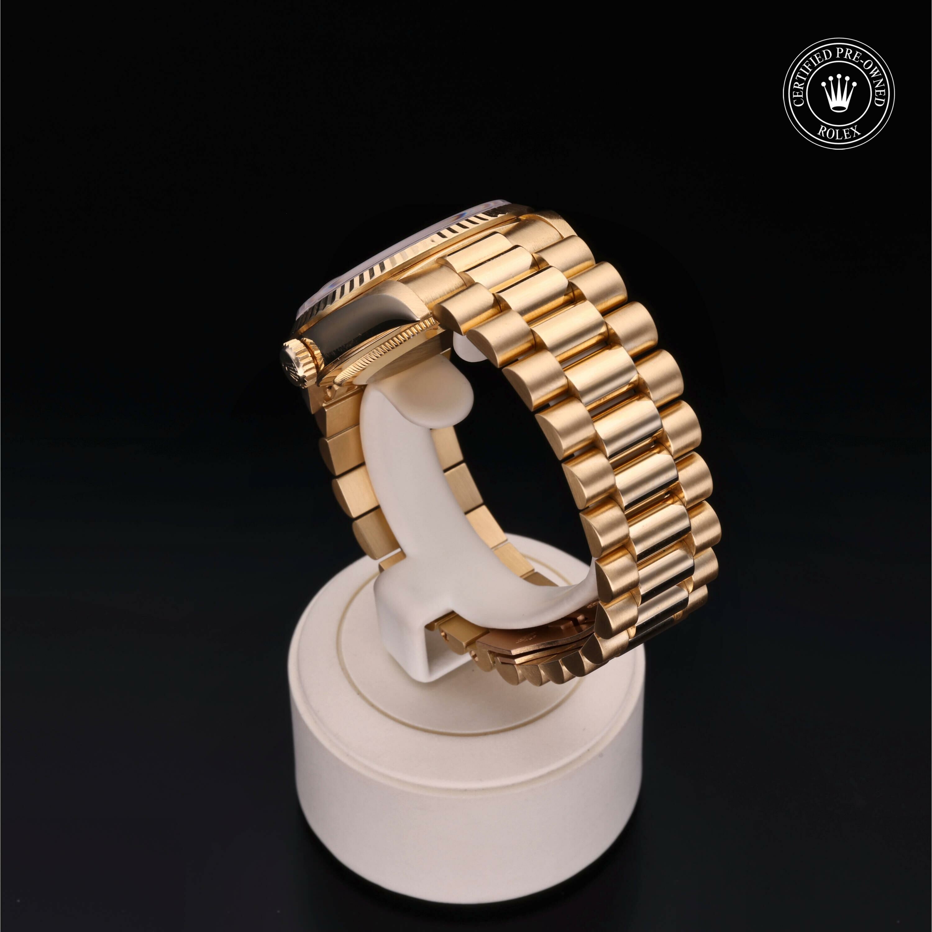 Rolex Day-Date 36 en Or 18 Carat Jaune M18238-0007 chez Frojo - vue 15