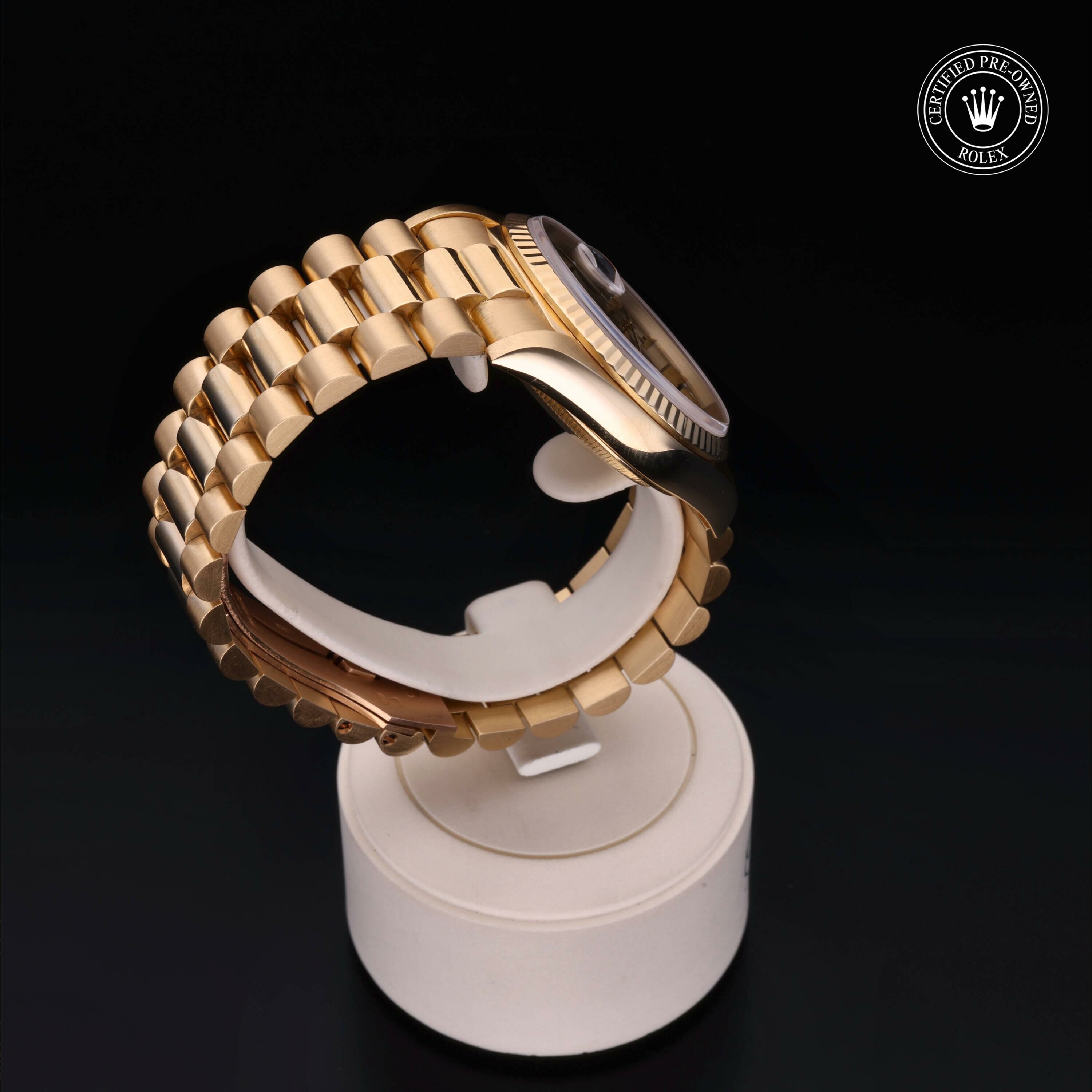 Rolex Day-Date 36 en Or 18 Carat Jaune M18238-0007 chez Frojo - vue 25