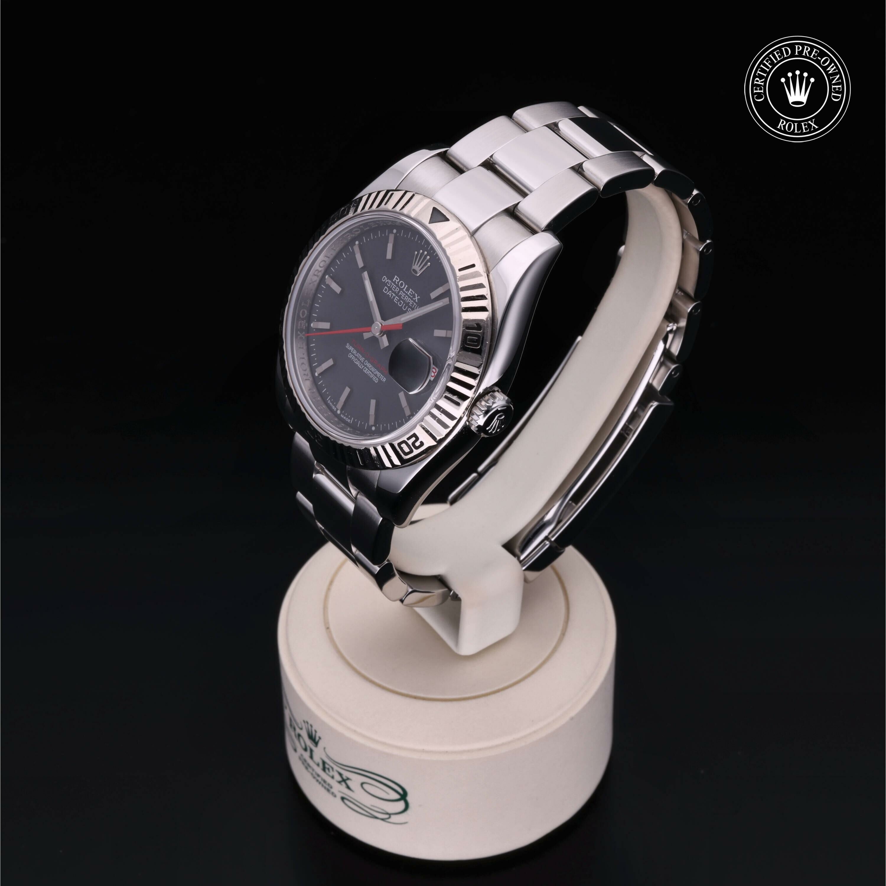 Rolex Datejust Turn-O-Graph en Rolesor 18 Carat Gris M116264-0016 chez Frojo - vue 6