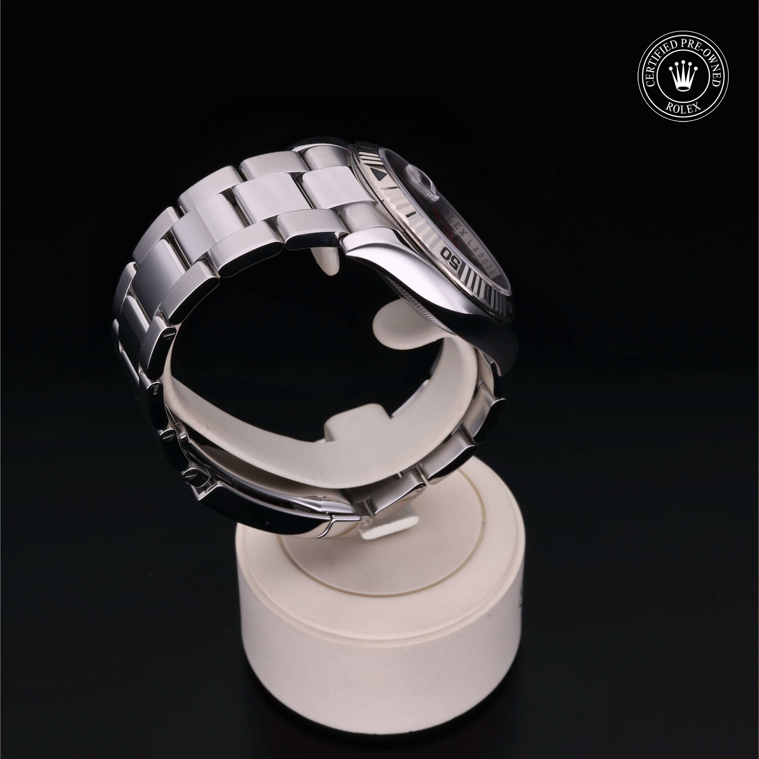 Rolex Datejust Turn-O-Graph en Rolesor 18 Carat Gris M116264-0016 chez Frojo - vue 25