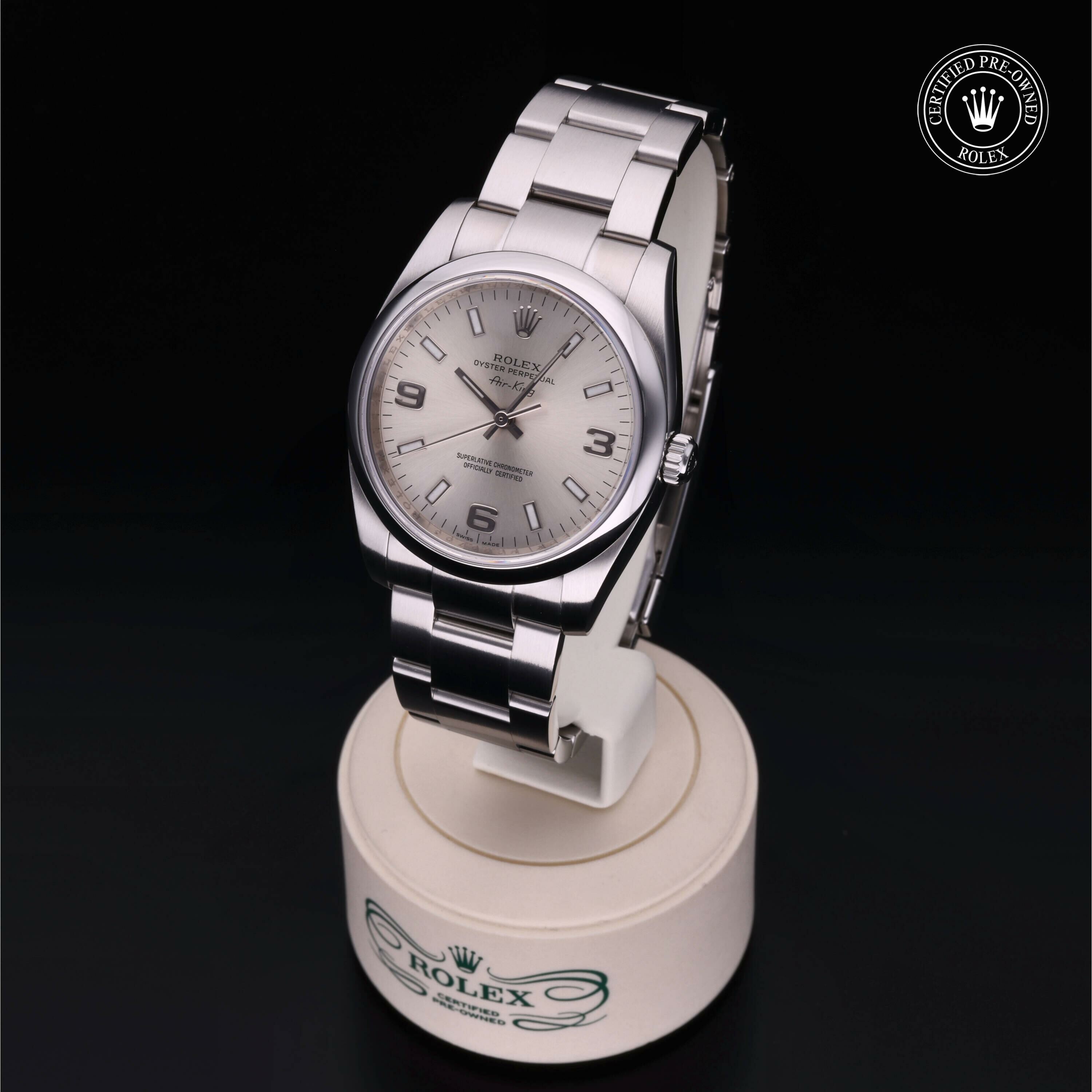Rolex Air-King 34 en Acier M114200-0004 chez Frojo - vue 3