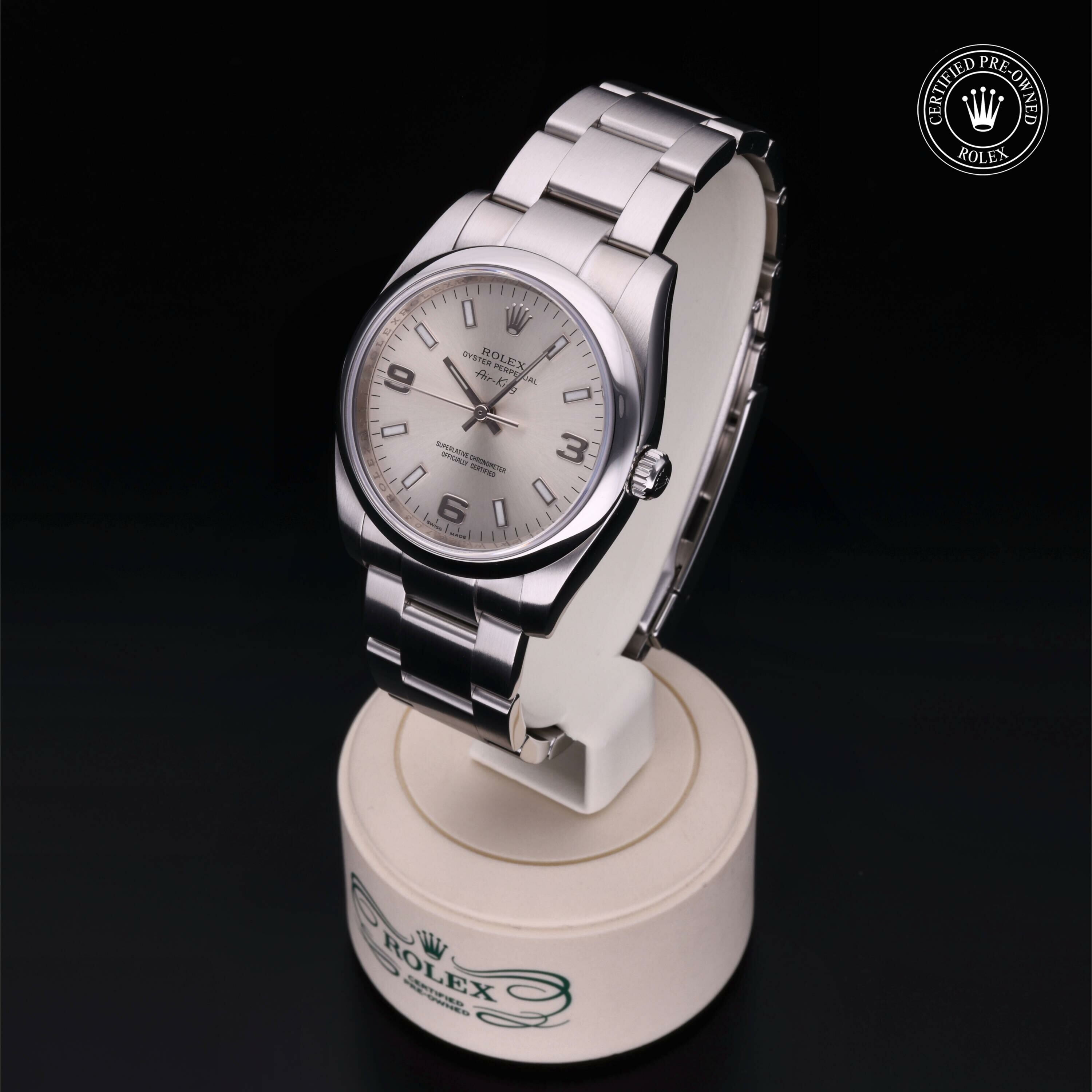 Rolex Air-King 34 en Acier M114200-0004 chez Frojo - vue 4