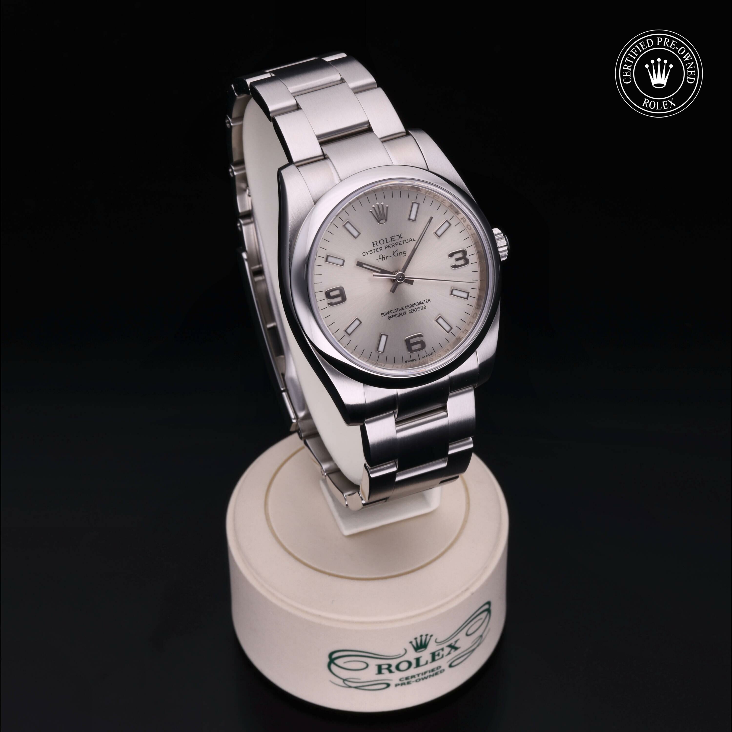 Rolex Air-King 34 en Acier M114200-0004 chez Frojo - vue 34