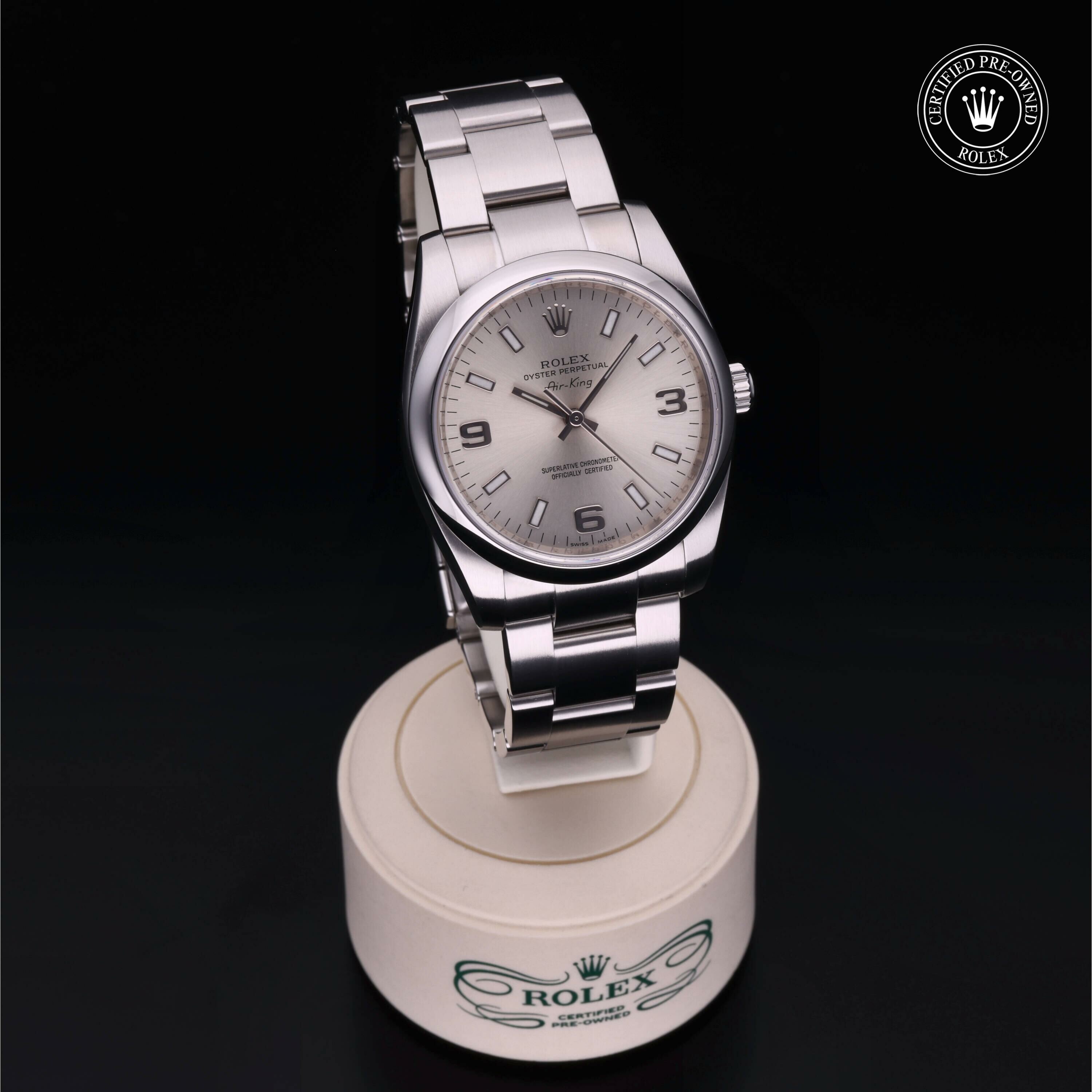 Rolex Air-King 34 en Acier M114200-0004 chez Frojo - vue 35