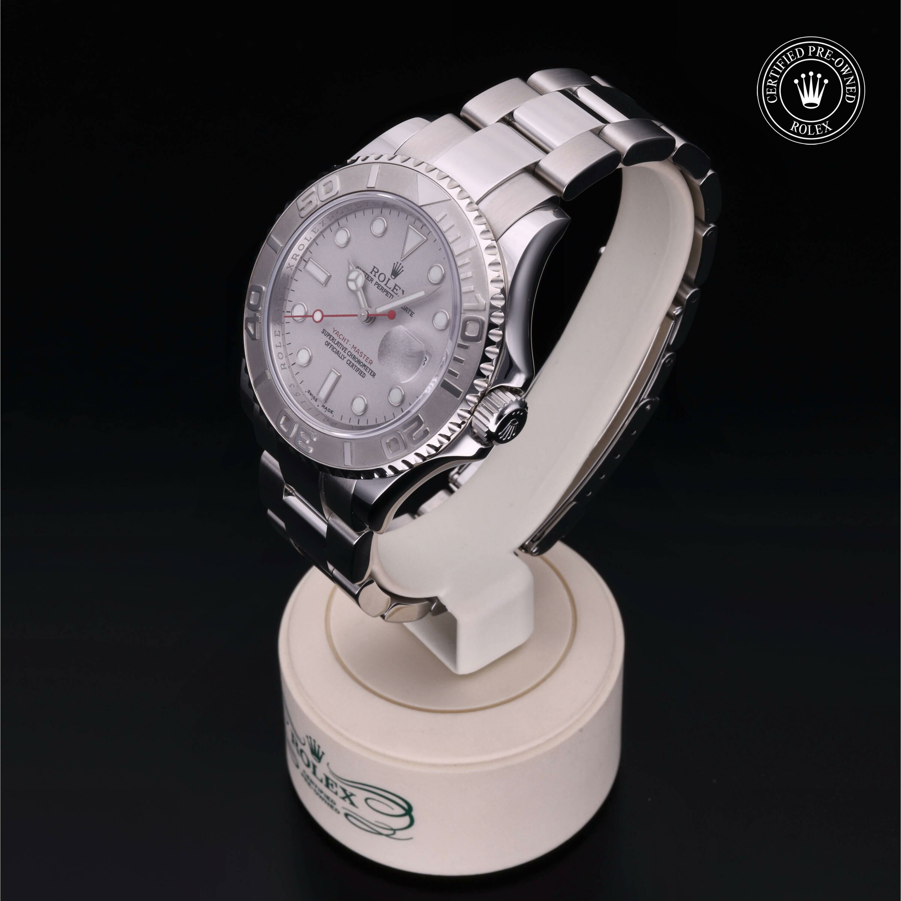 Rolex Yacht-Master 40 en Rolesium Platine M16622-0004 chez Frojo - vue 6
