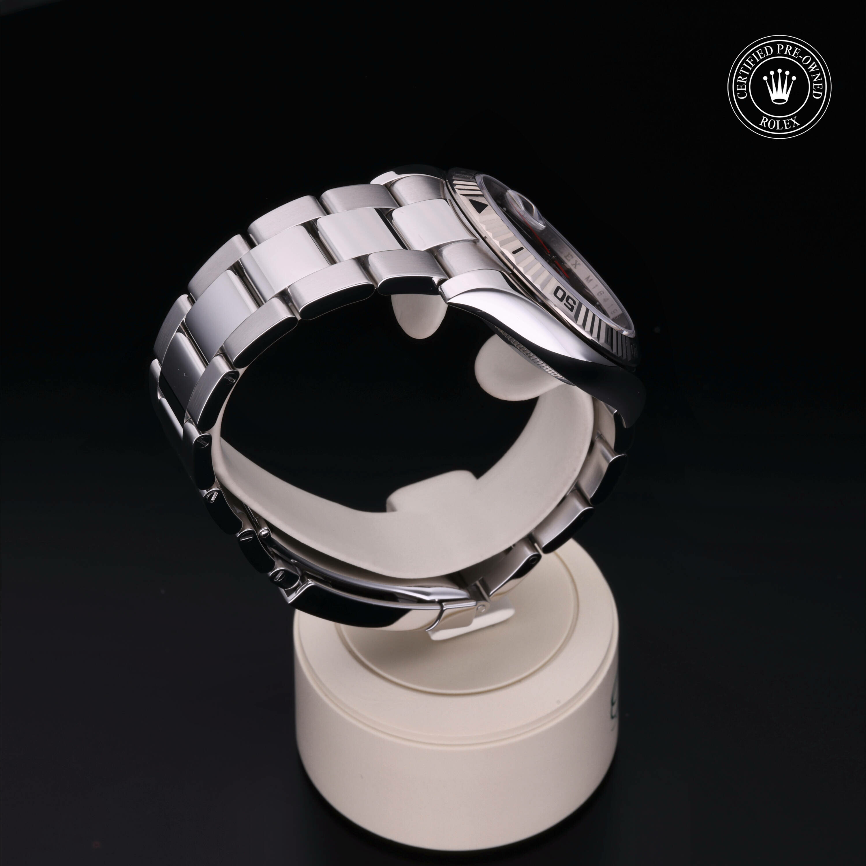 Rolex Datejust Turn-O-Graph en Rolesor 18 Carat Gris M116264-0016 chez Frojo - vue 25