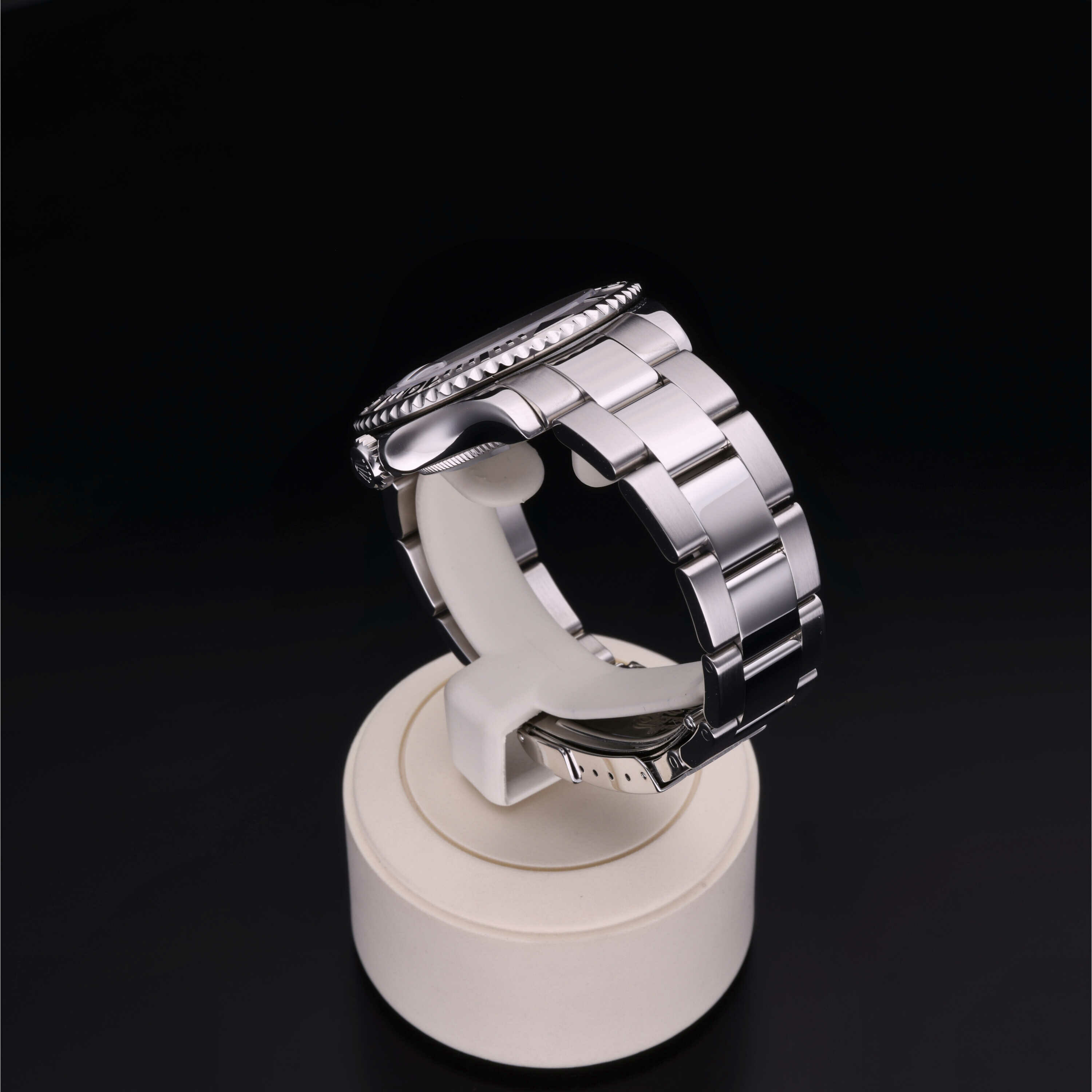 Rolex Yacht‑Master 35 en Rolesium Platine M168622-0005 chez Frojo - vue 15