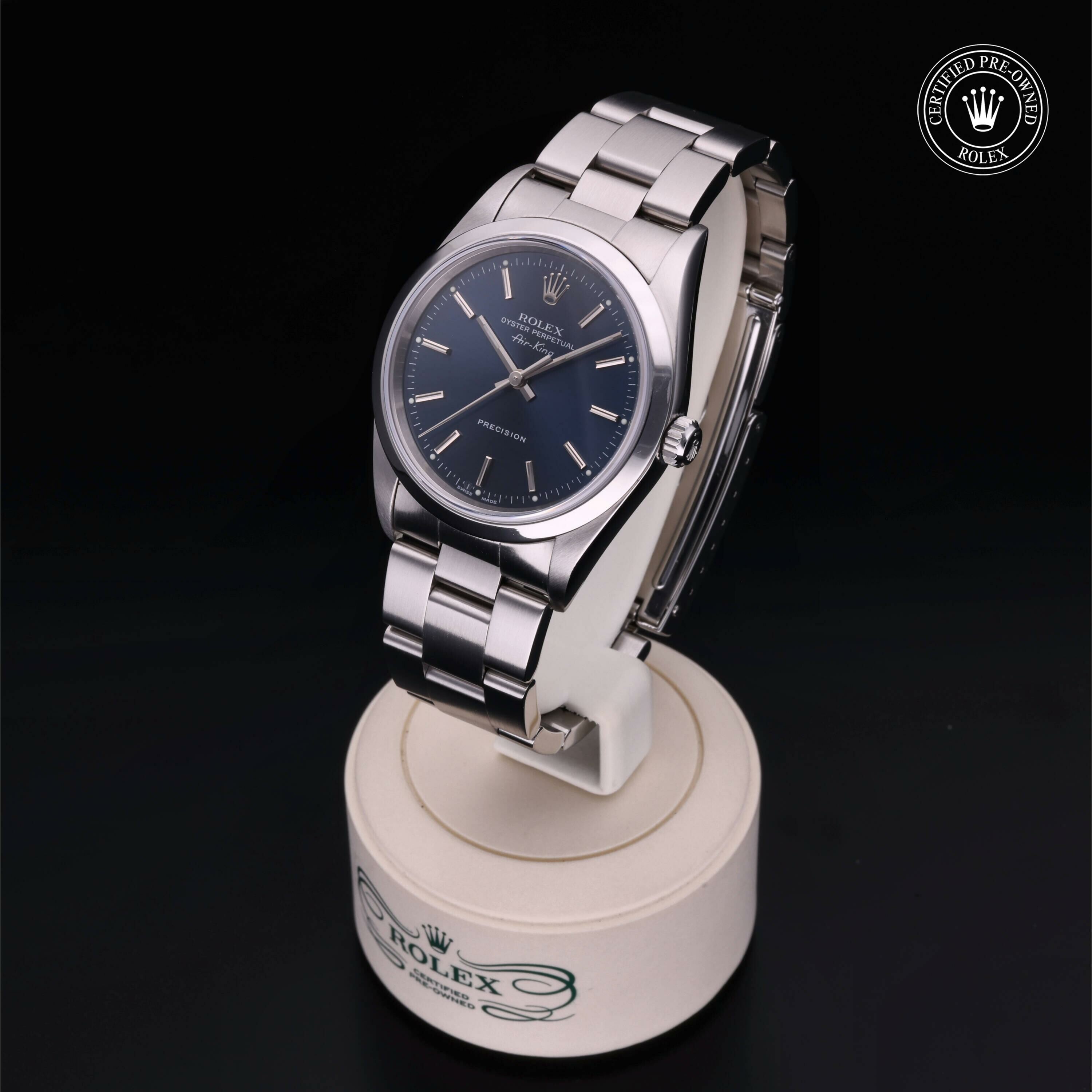 Rolex Oyster Perpetual 34 en Acier M14000-0004 chez Frojo - vue 4