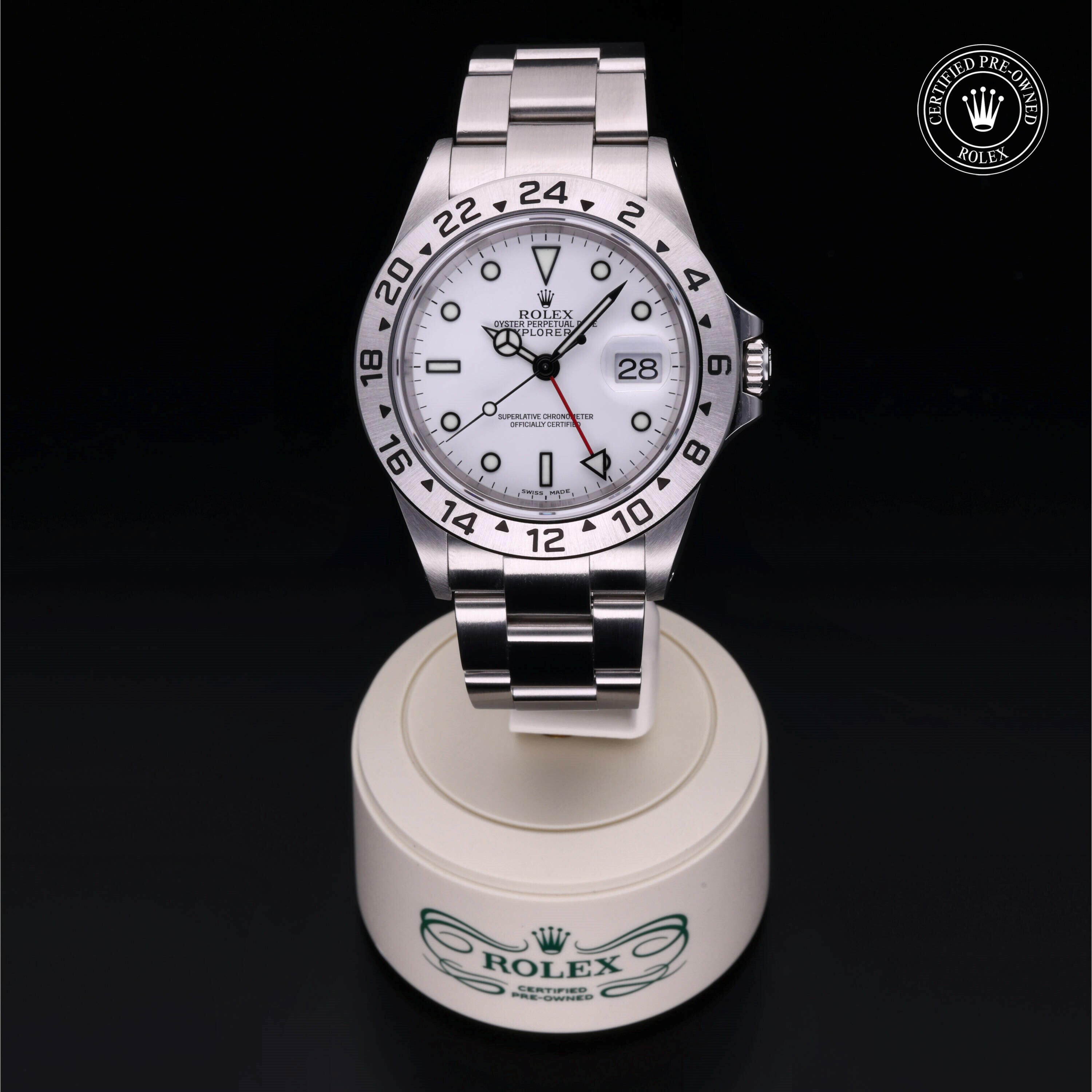 Rolex Explorer II en Acier Oystersteel M16570-0006 chez Frojo