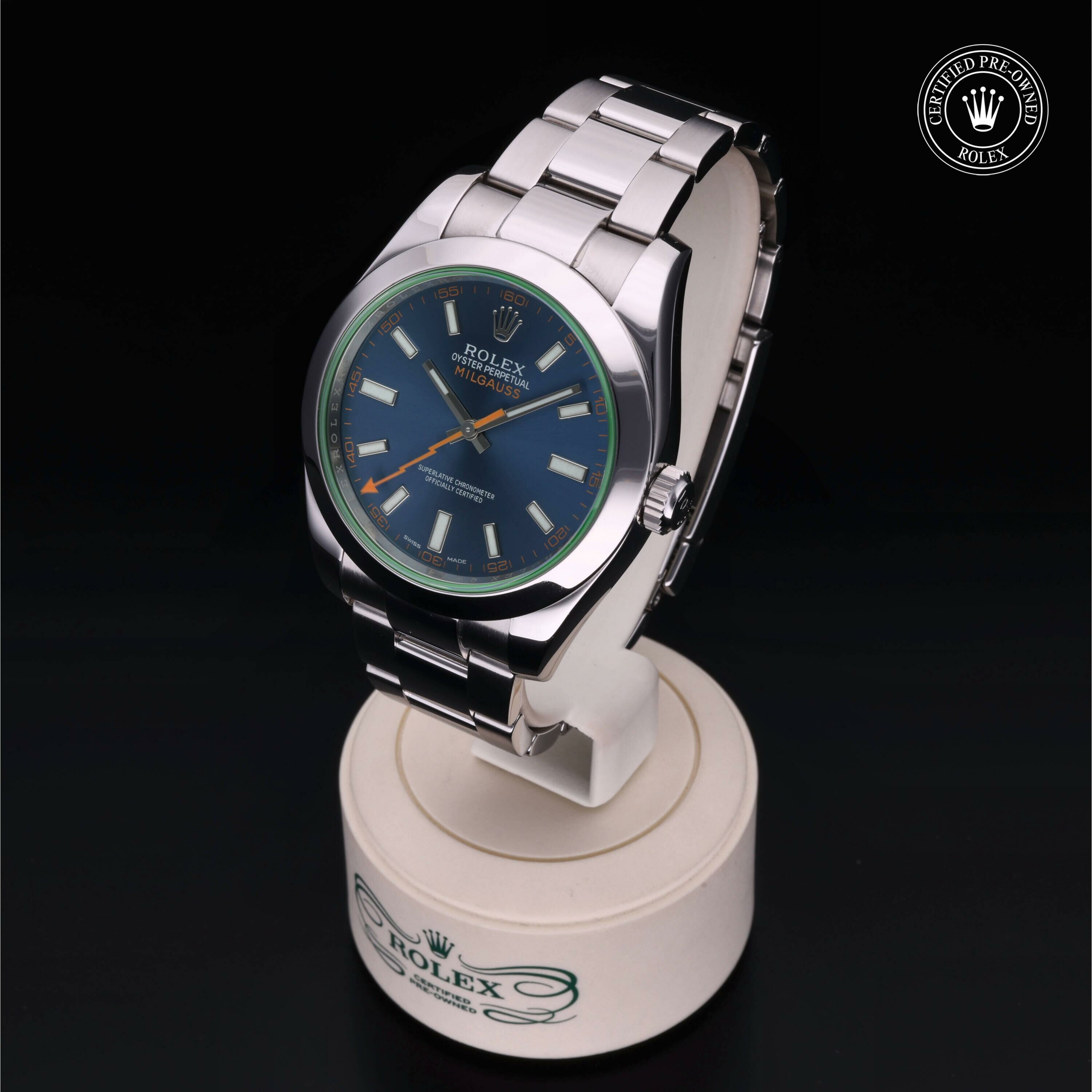 Rolex Milgauss en Acier M116400GV-0002 chez Frojo - vue 4