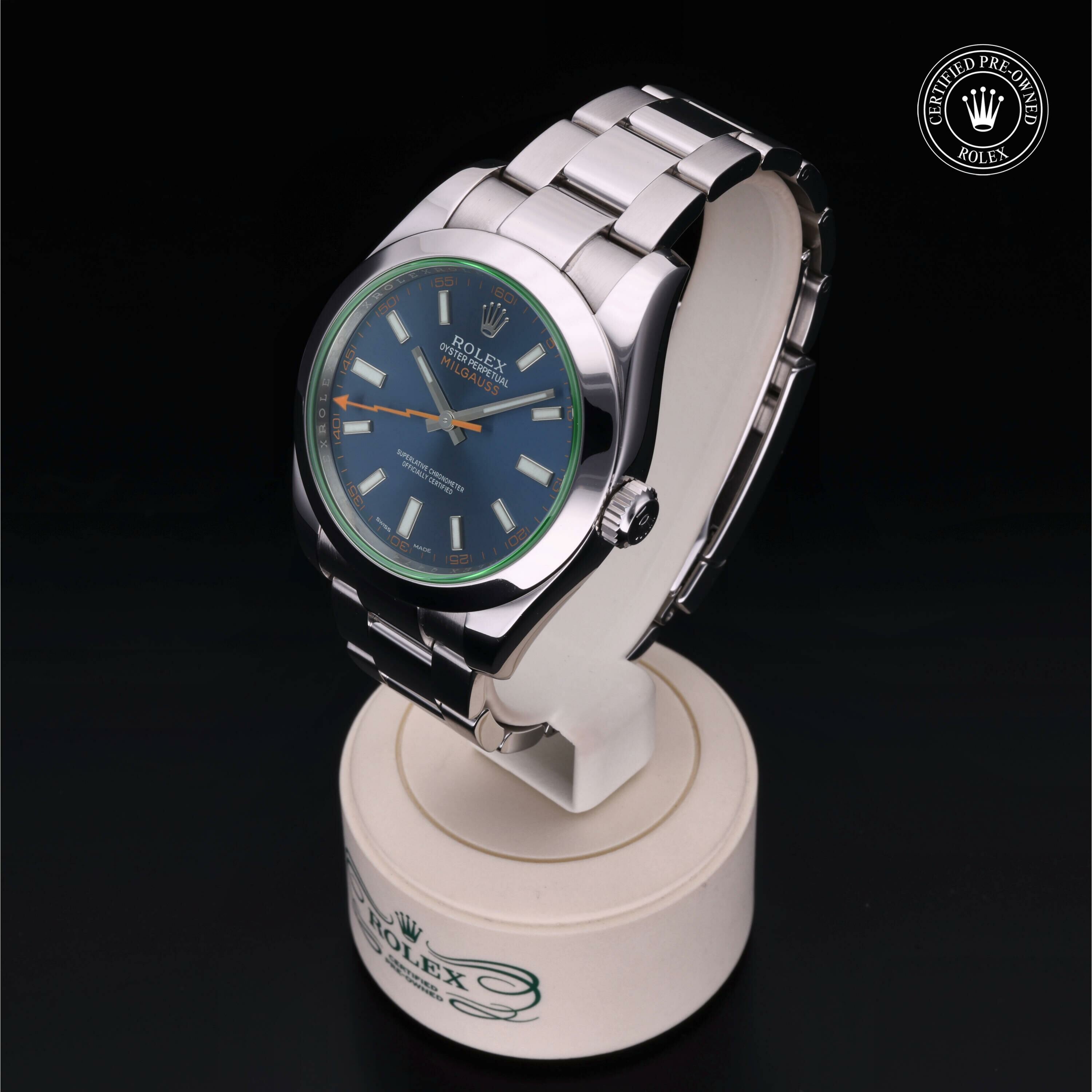 Rolex Milgauss en Acier M116400GV-0002 chez Frojo - vue 5