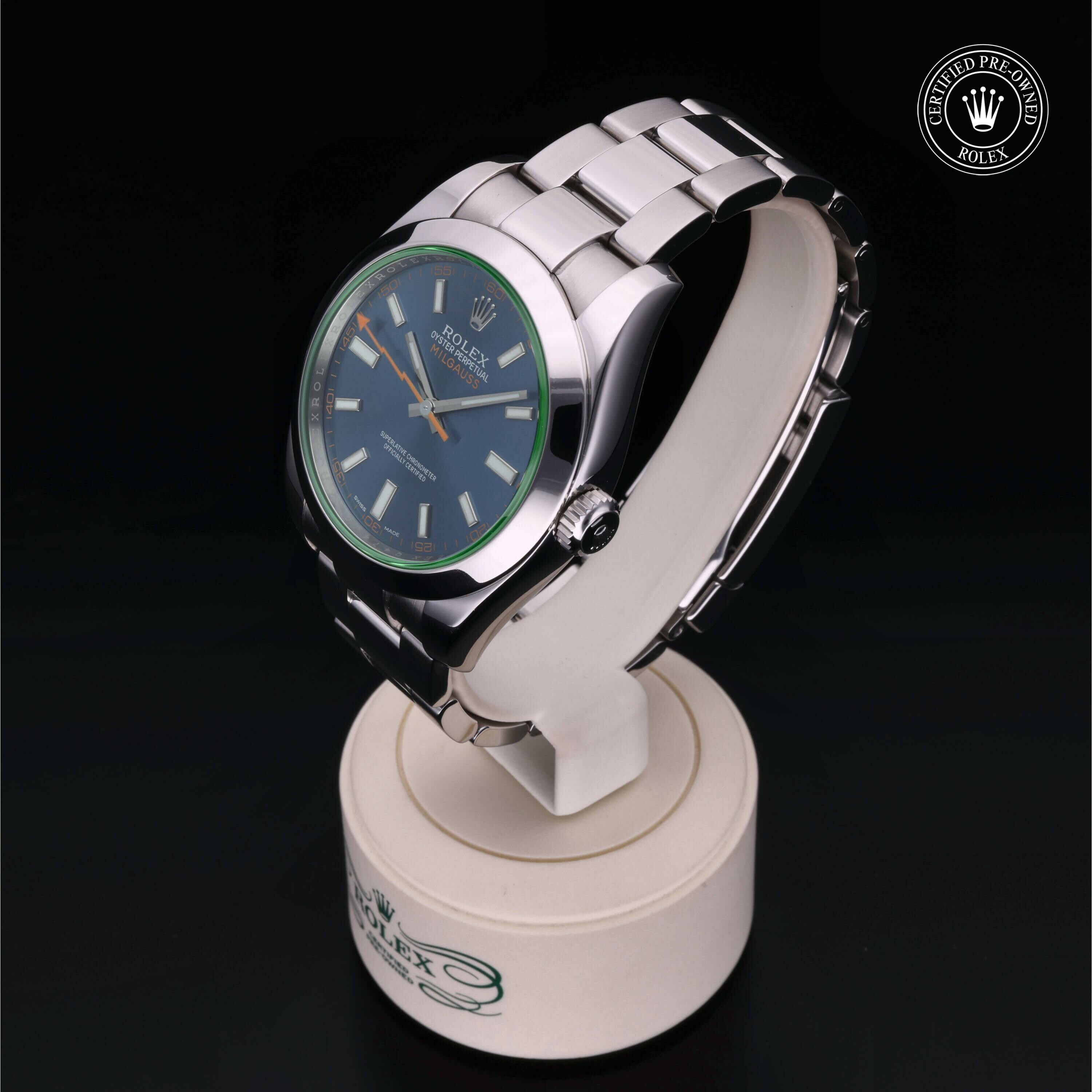 Rolex Milgauss en Acier M116400GV-0002 chez Frojo - vue 6