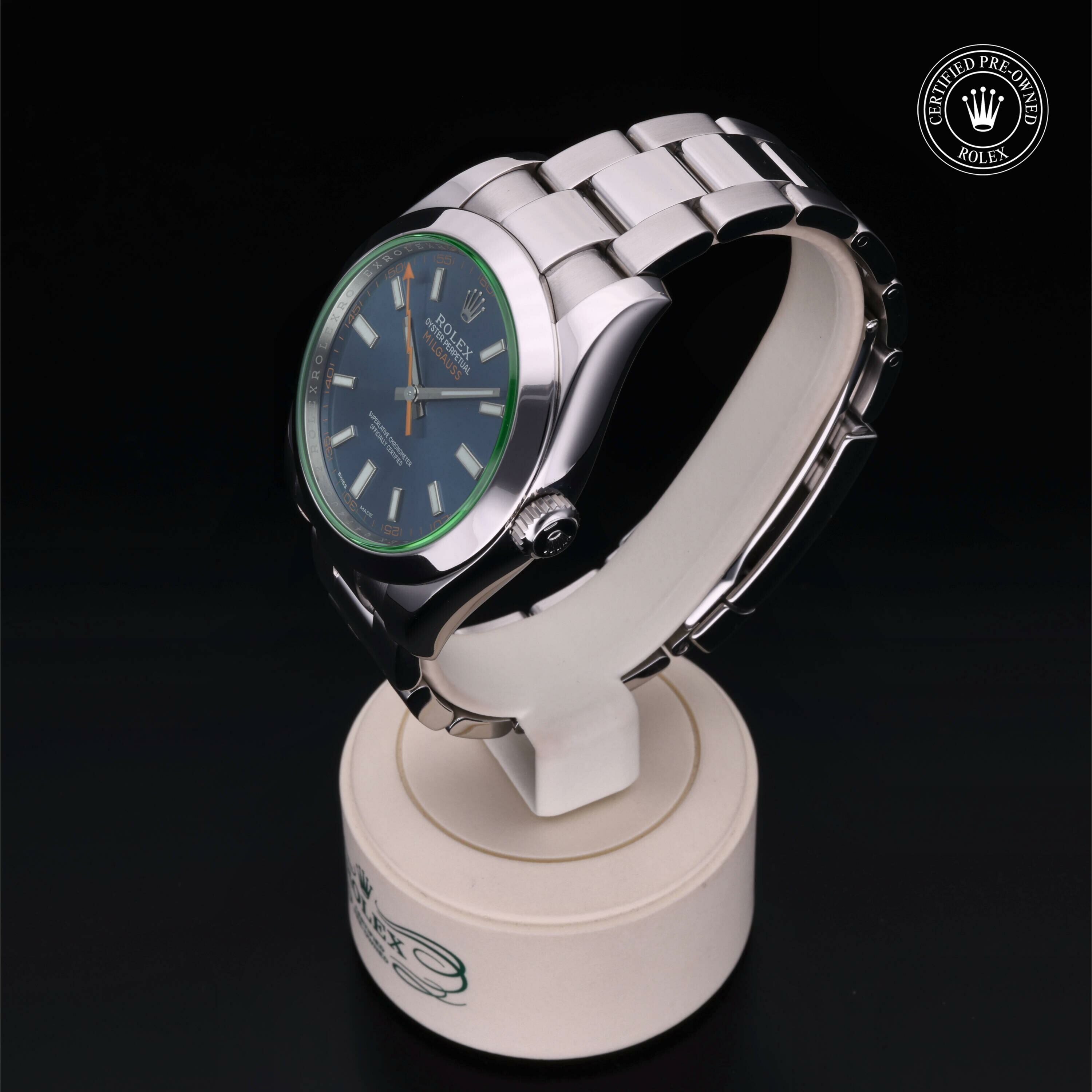 Rolex Milgauss en Acier M116400GV-0002 chez Frojo - vue 7