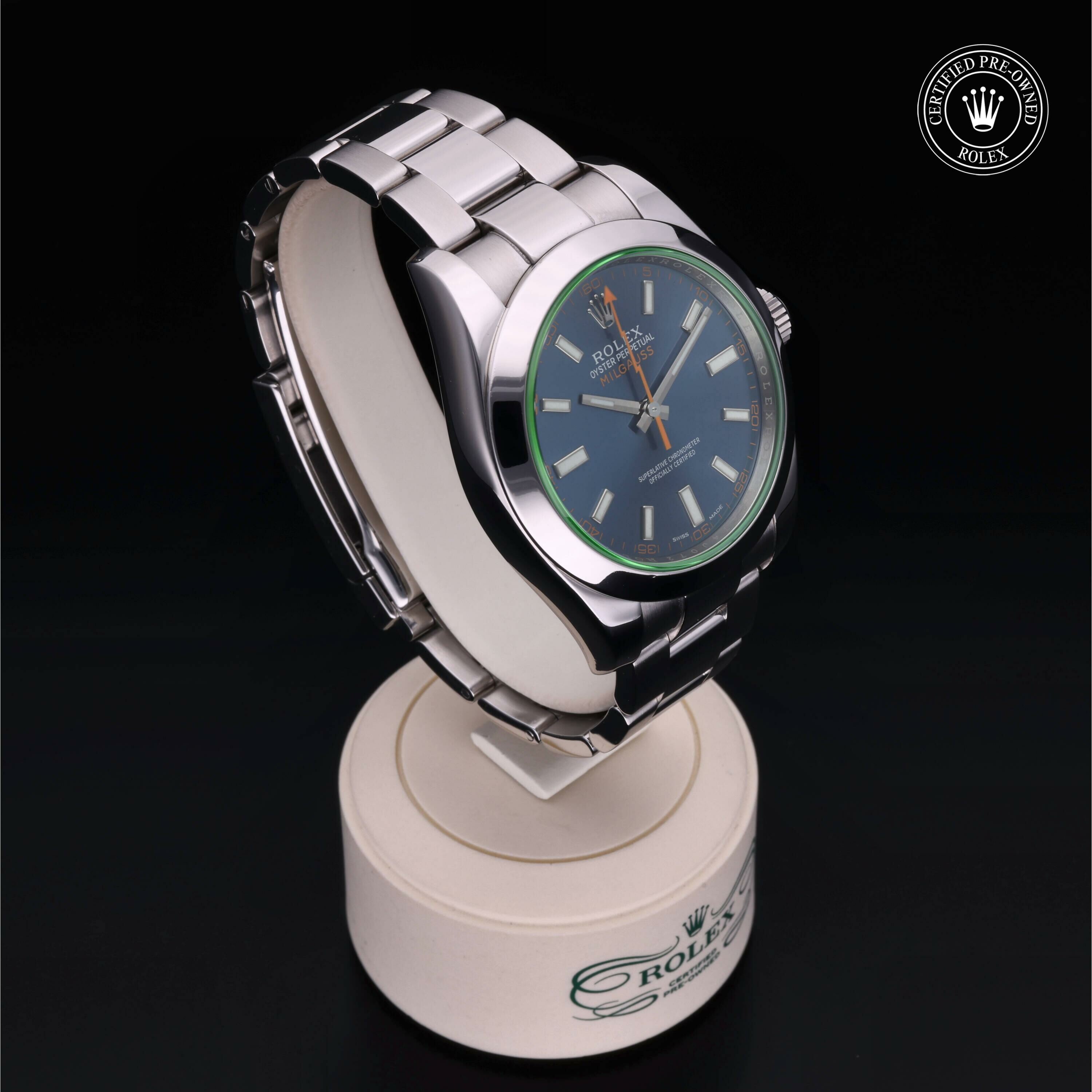 Rolex Milgauss en Acier M116400GV-0002 chez Frojo - vue 32