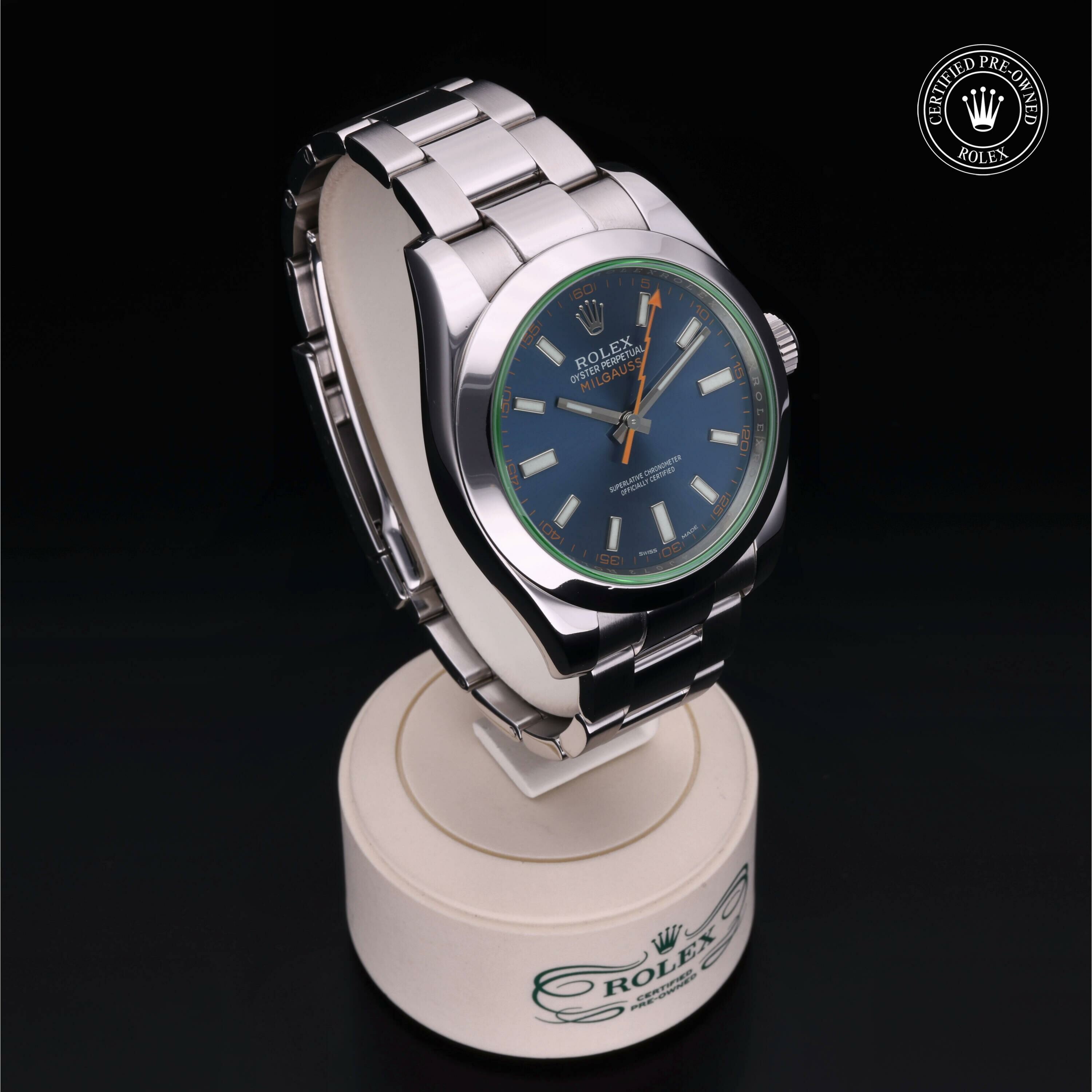 Rolex Milgauss en Acier M116400GV-0002 chez Frojo - vue 33
