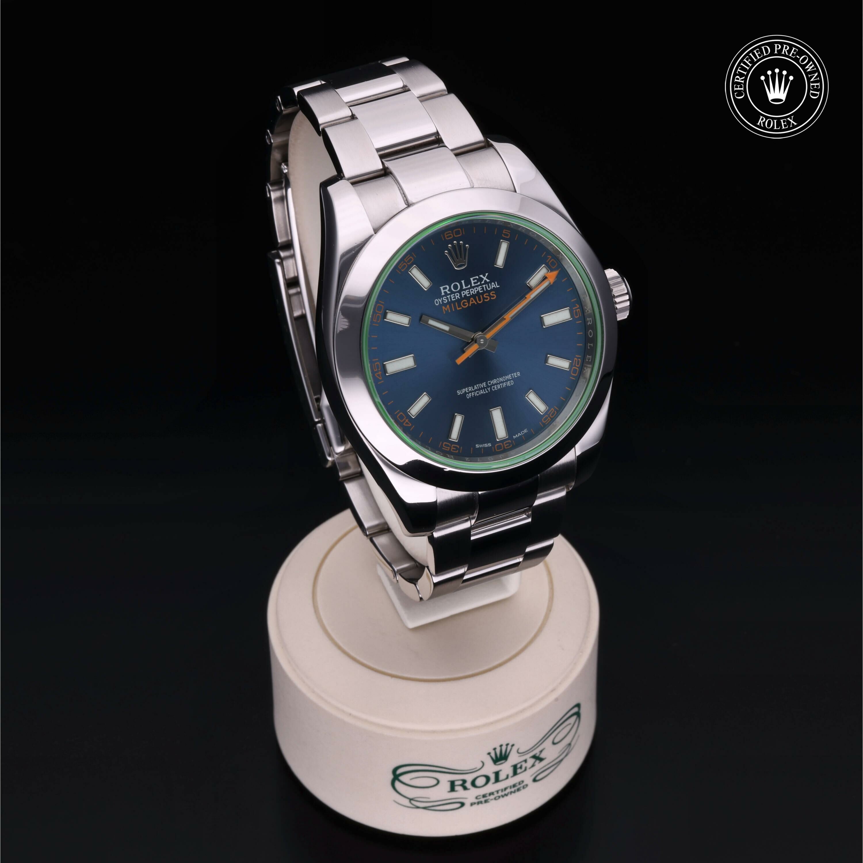 Rolex Milgauss en Acier M116400GV-0002 chez Frojo - vue 34