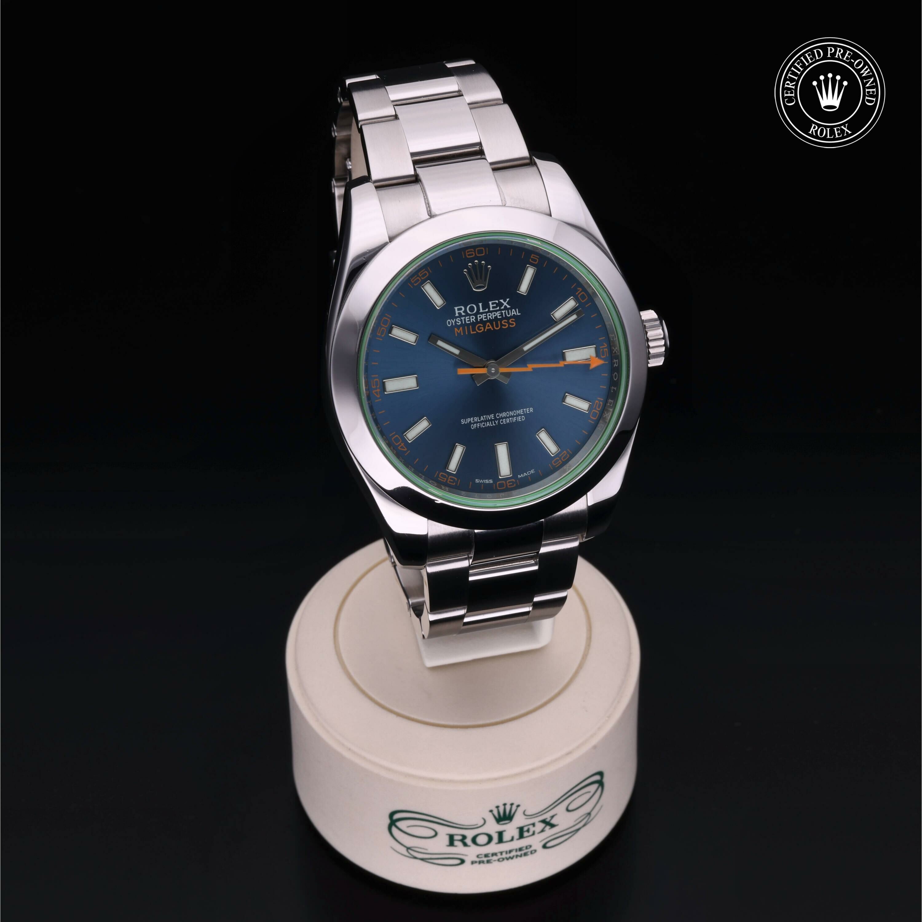 Rolex Milgauss en Acier M116400GV-0002 chez Frojo - vue 35