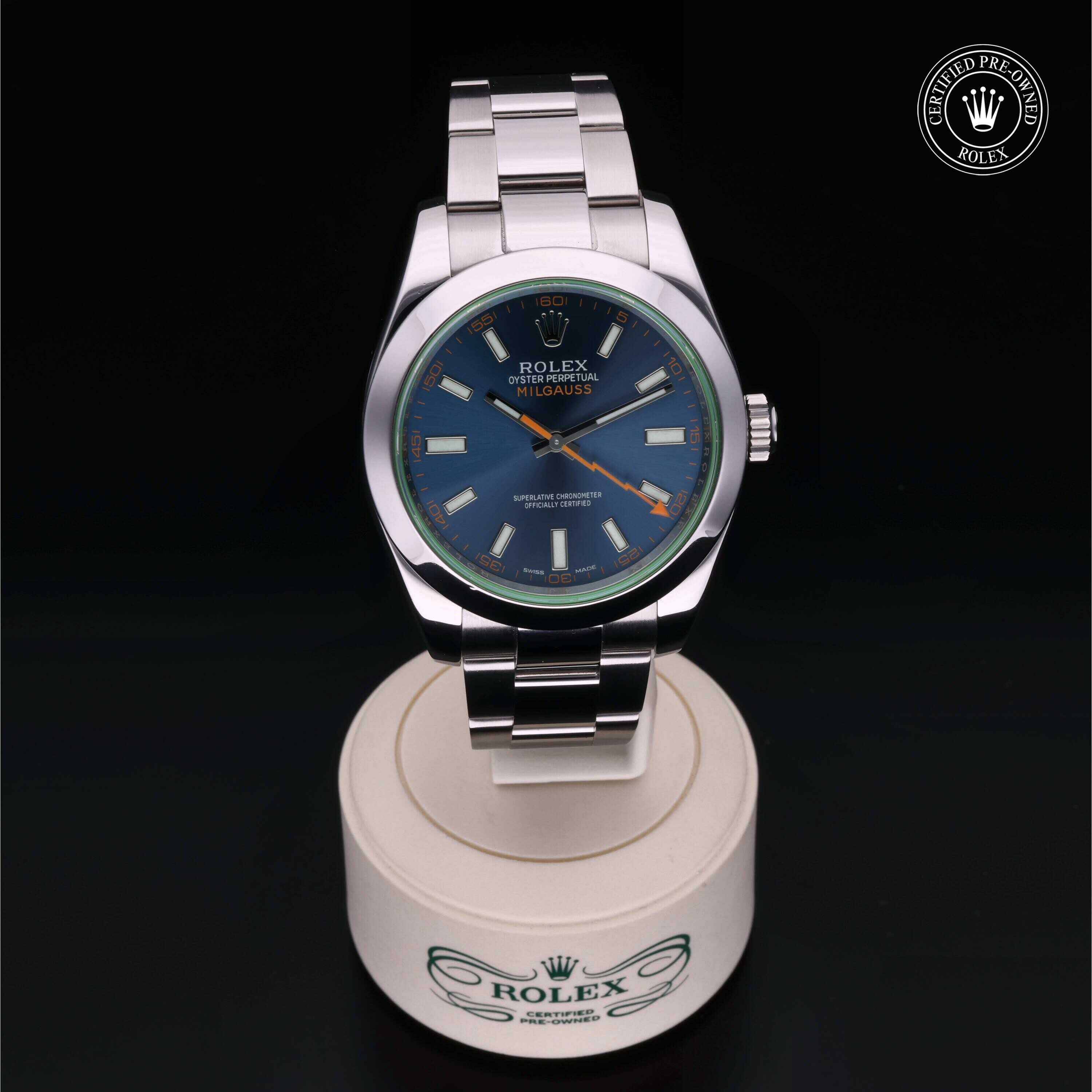 Rolex Milgauss en Acier M116400GV-0002 chez Frojo - vue 36
