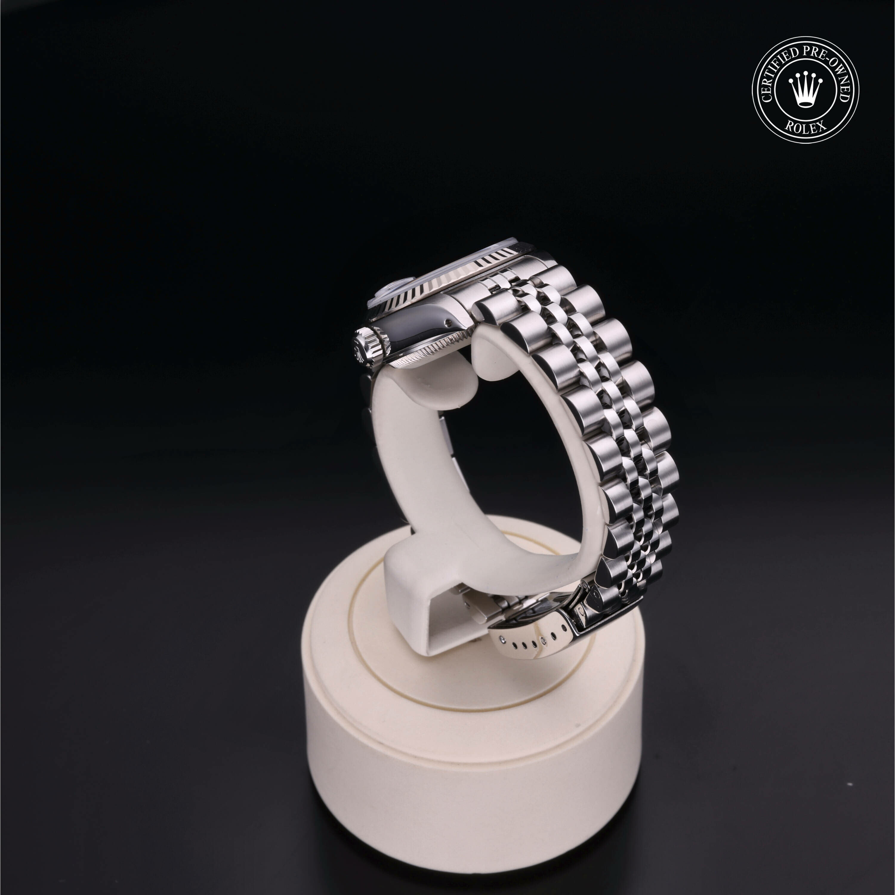 Rolex Lady-Datejust 26 en Rolesor 18 Carat Gris  chez Frojo - vue 15