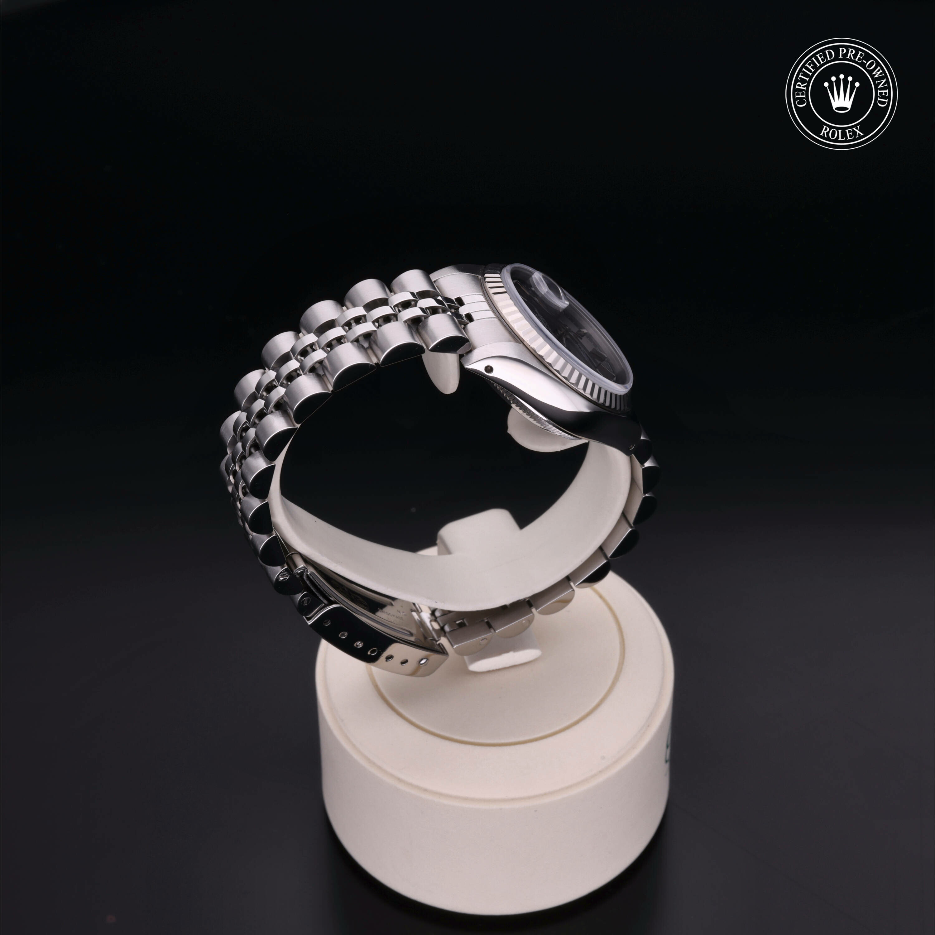 Rolex Lady-Datejust 26 en Rolesor 18 Carat Gris  chez Frojo - vue 25