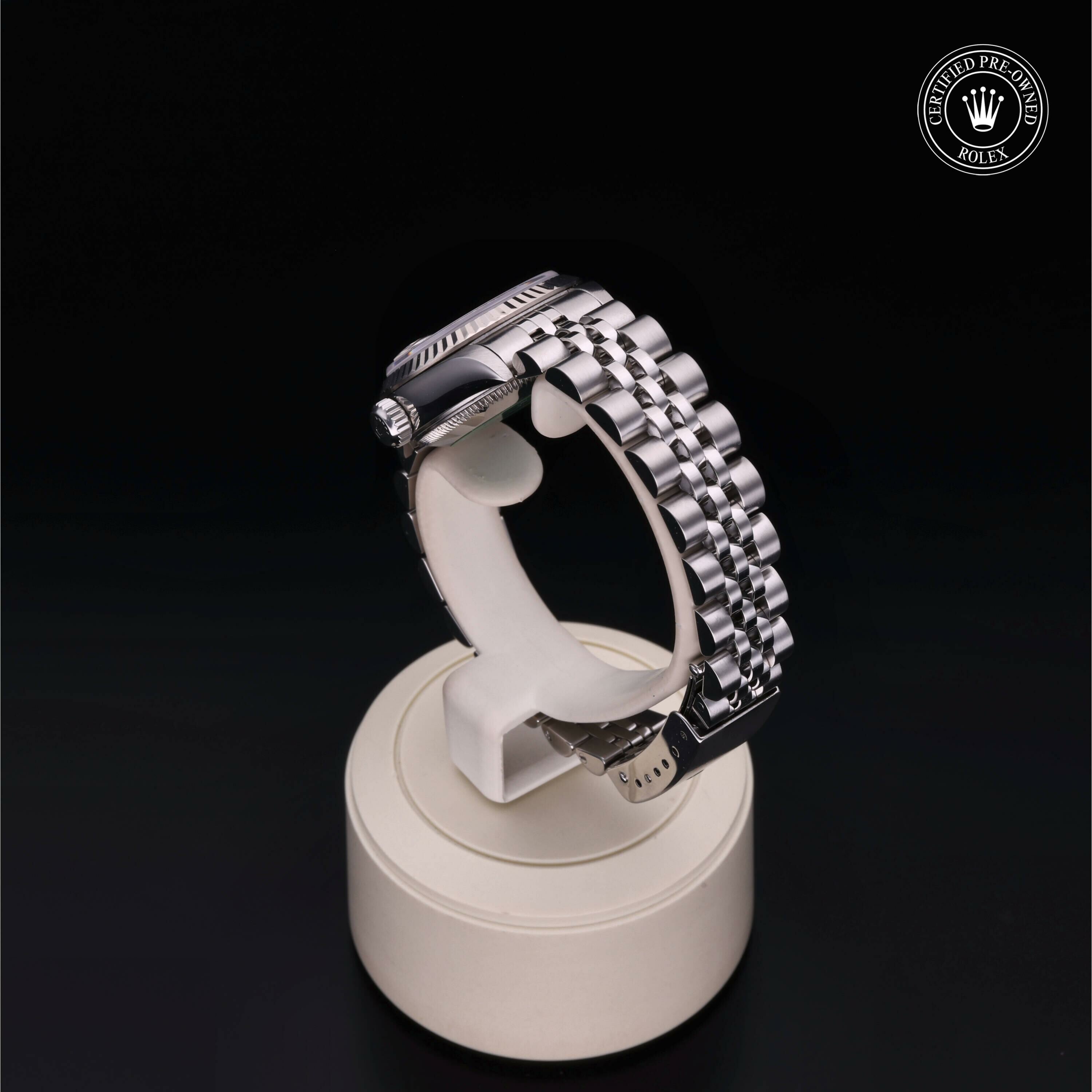 Rolex Lady-Datejust 26 en Rolesor 18 Carat Gris  chez Frojo - vue 15