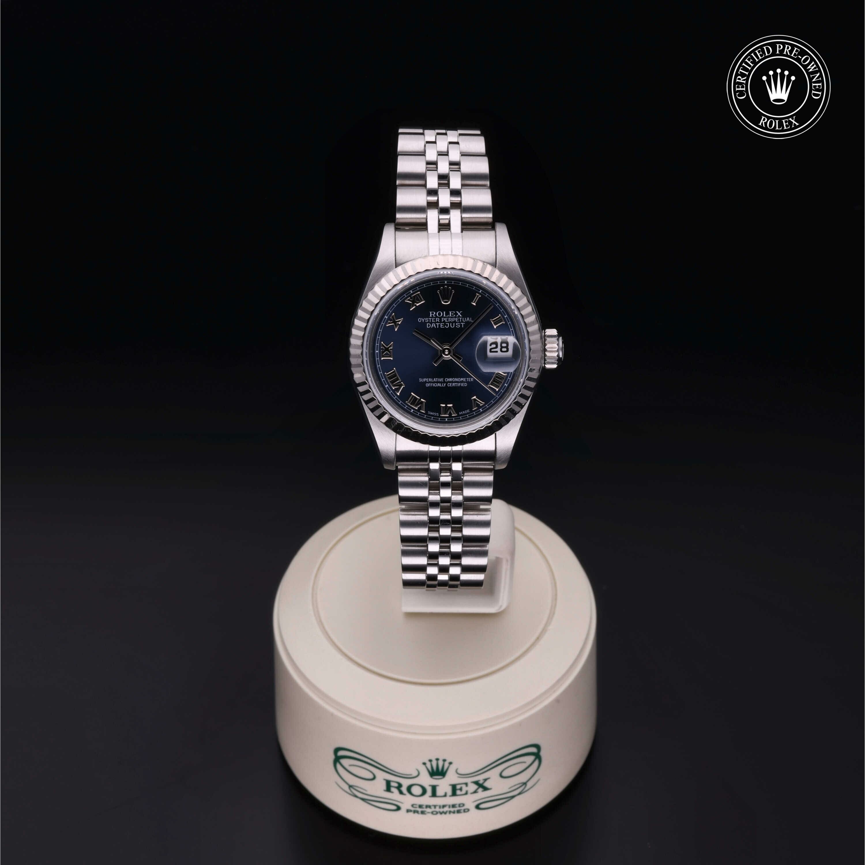 Rolex Lady-Datejust 26 en Rolesor 18 Carat Gris M69174-0003 chez Frojo