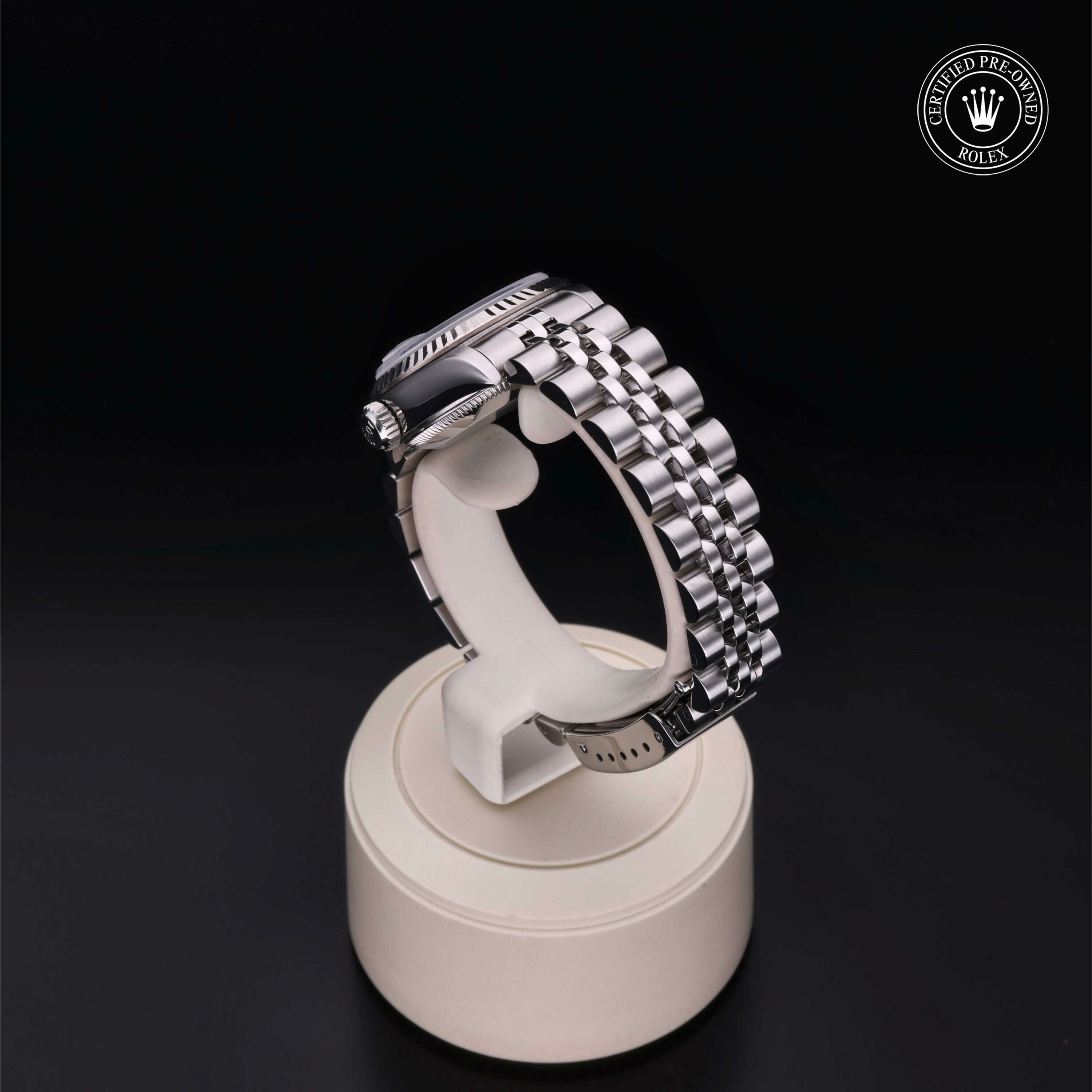 Rolex Lady-Datejust 26 en Rolesor 18 Carat Gris M69174-0003 chez Frojo - vue 15
