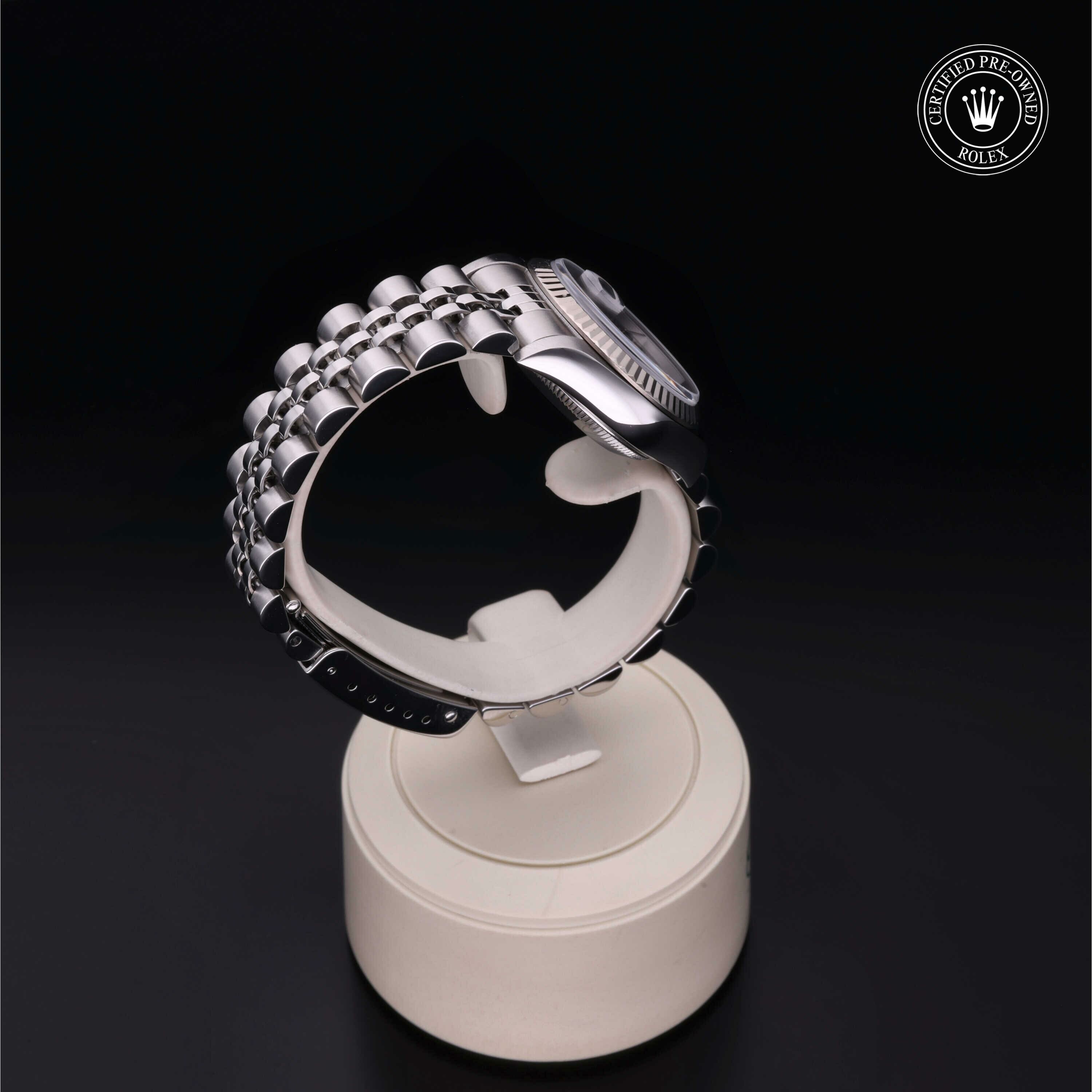 Rolex Lady-Datejust 26 en Rolesor 18 Carat Gris M69174-0003 chez Frojo - vue 25