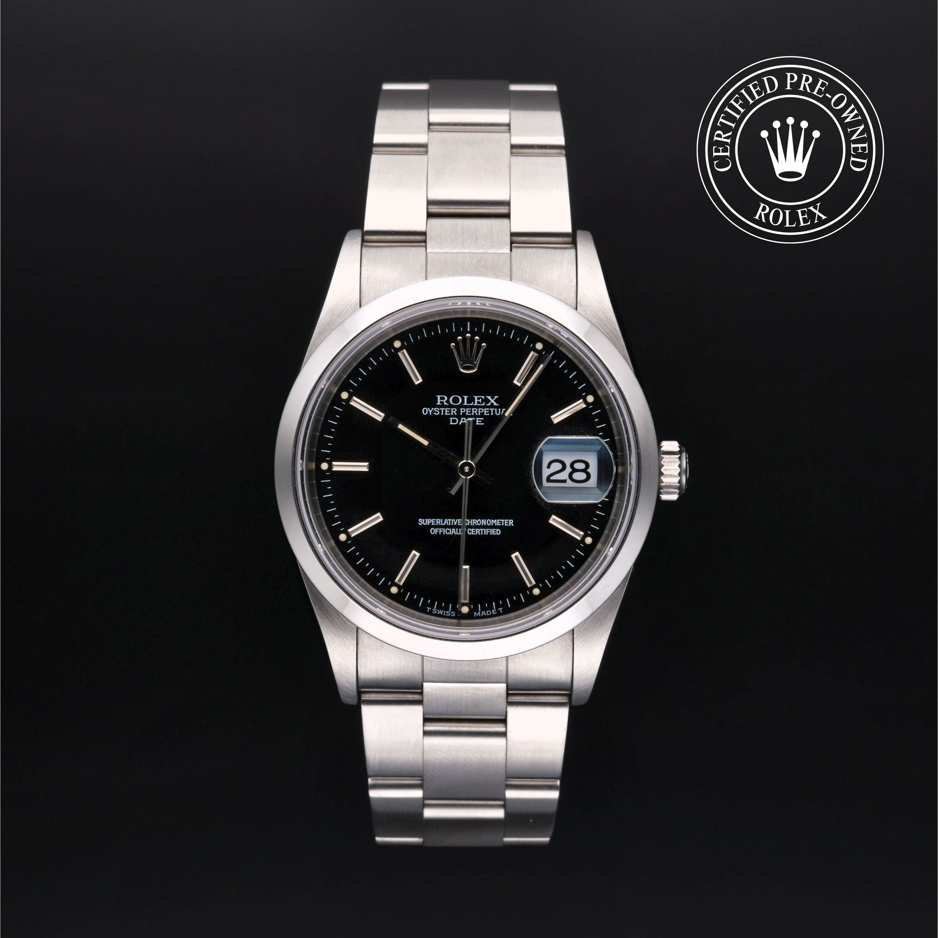 Rolex Oyster Perpetual Date 34 chez Frojo