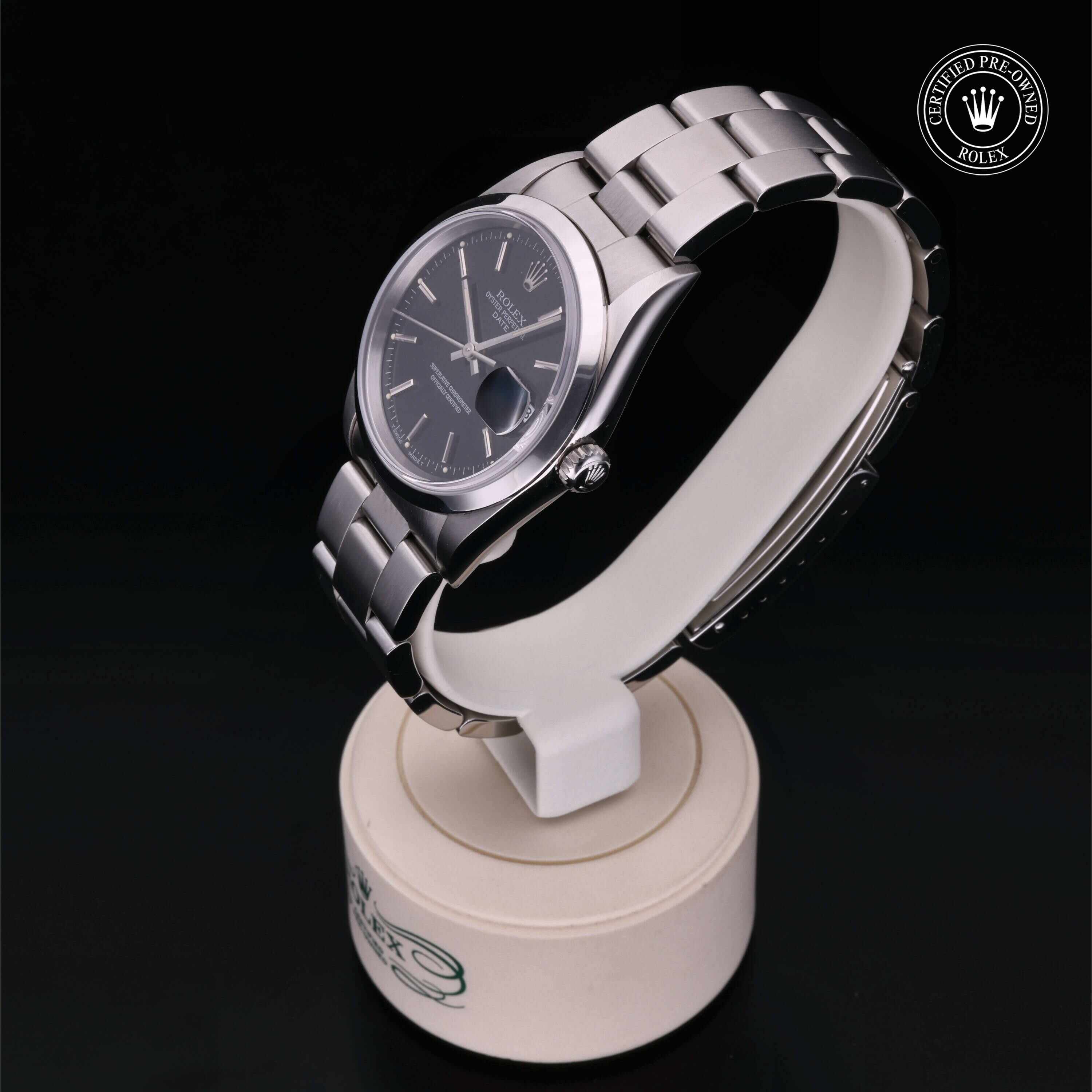 Rolex Oyster Perpetual Date 34 en Acier M15200-0009 chez Frojo - vue 7