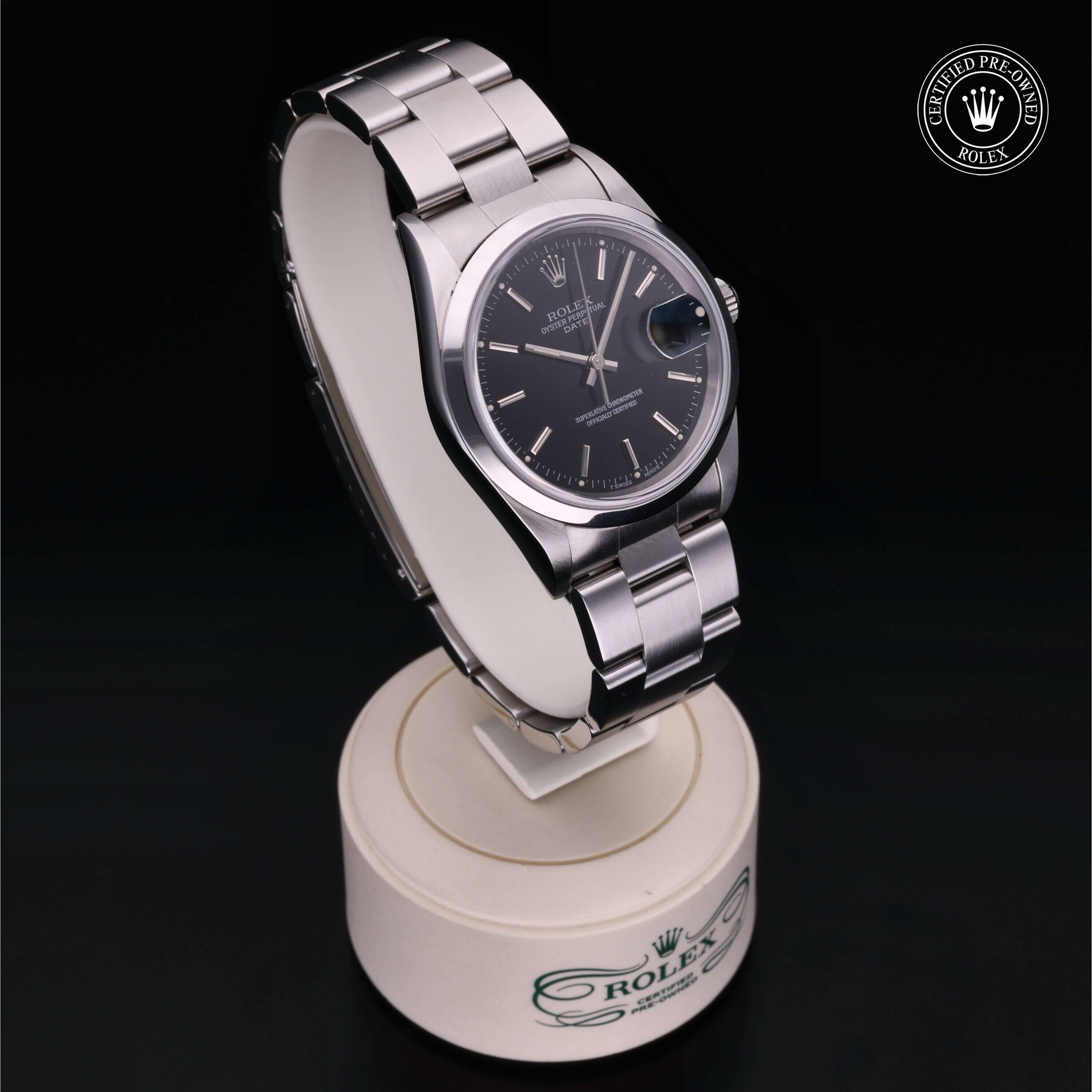 Rolex Oyster Perpetual Date 34 en Acier M15200-0009 chez Frojo - vue 33
