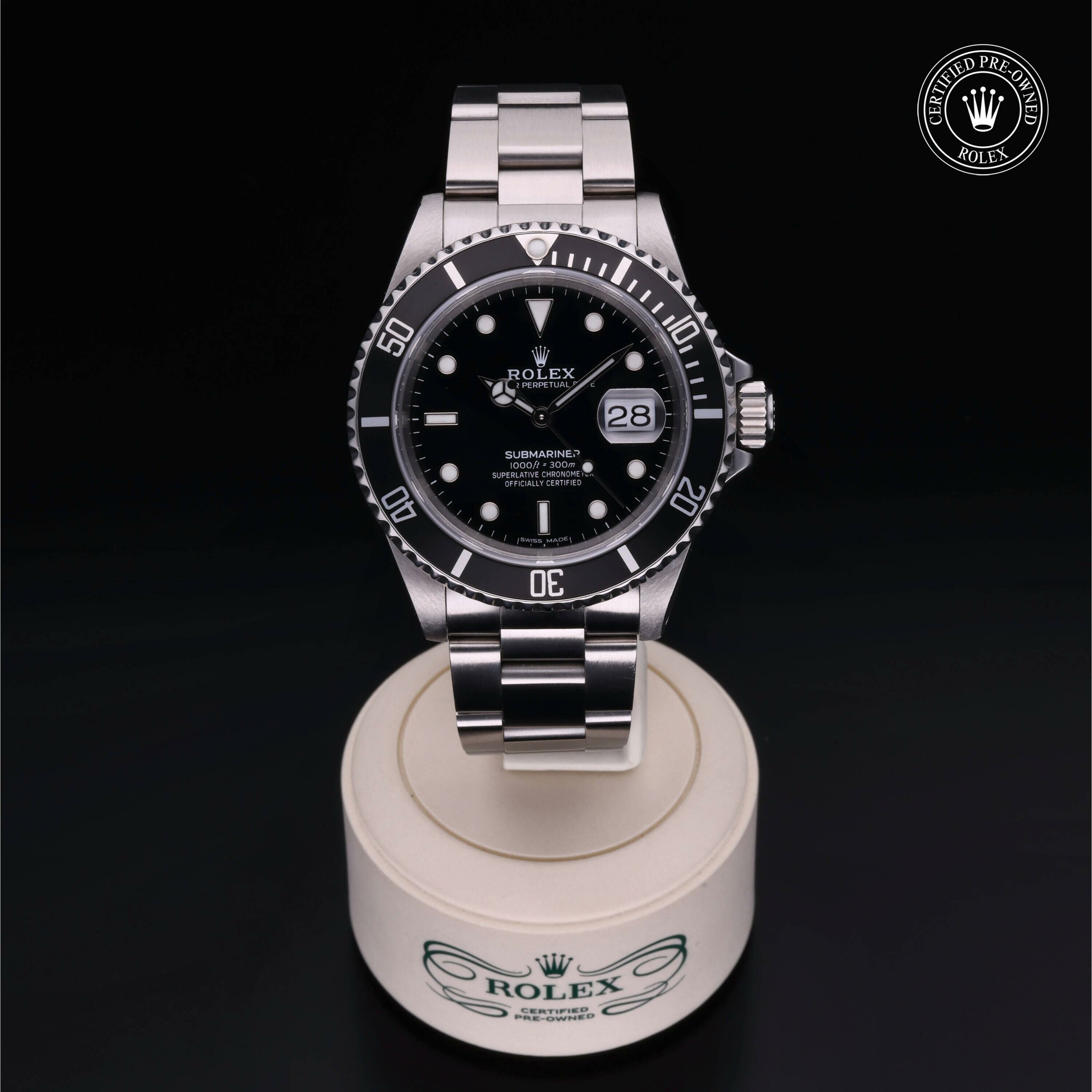 Rolex Submariner Date en Acier M16610-0004 chez Frojo