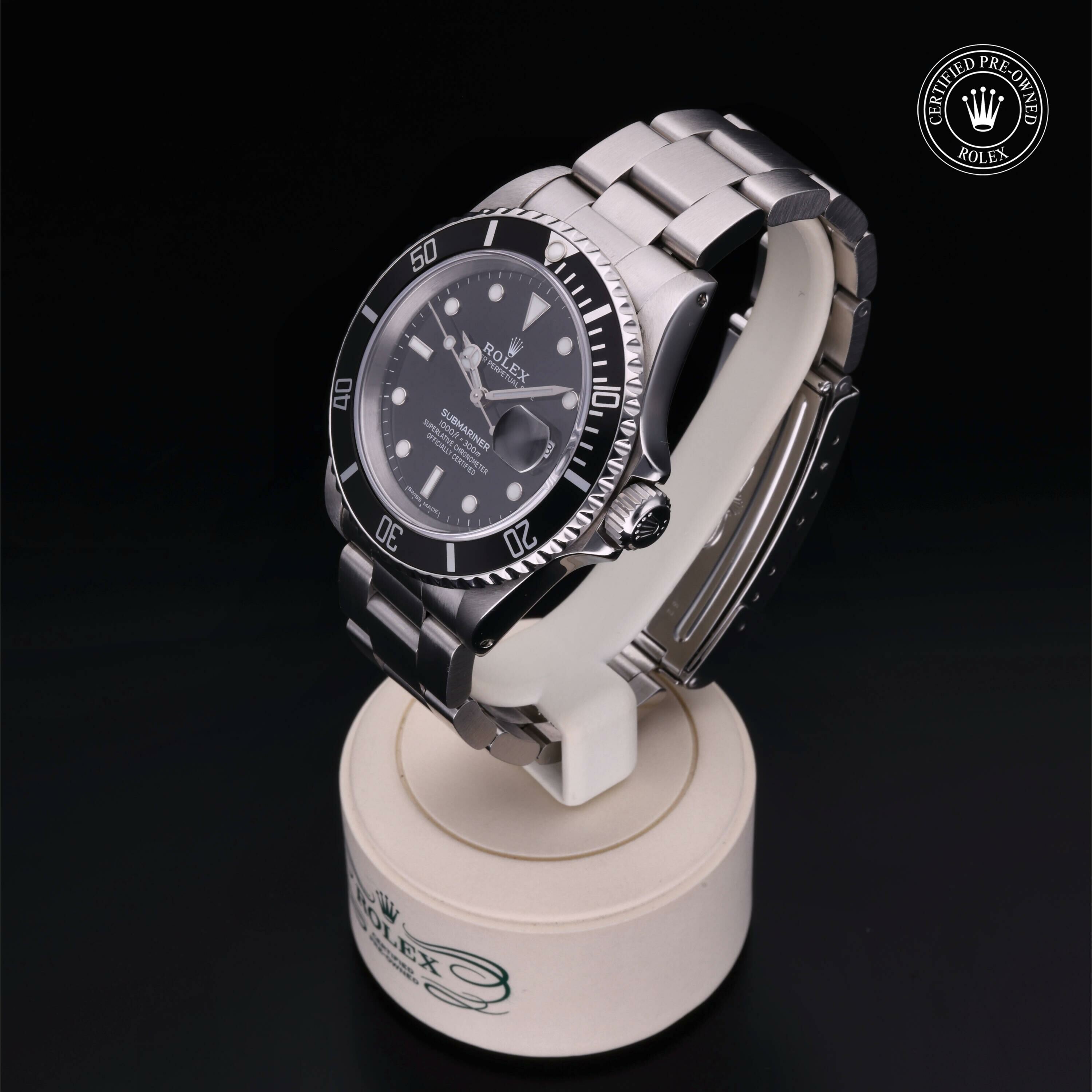 Rolex Submariner Date en Acier M16610-0004 chez Frojo - vue 6