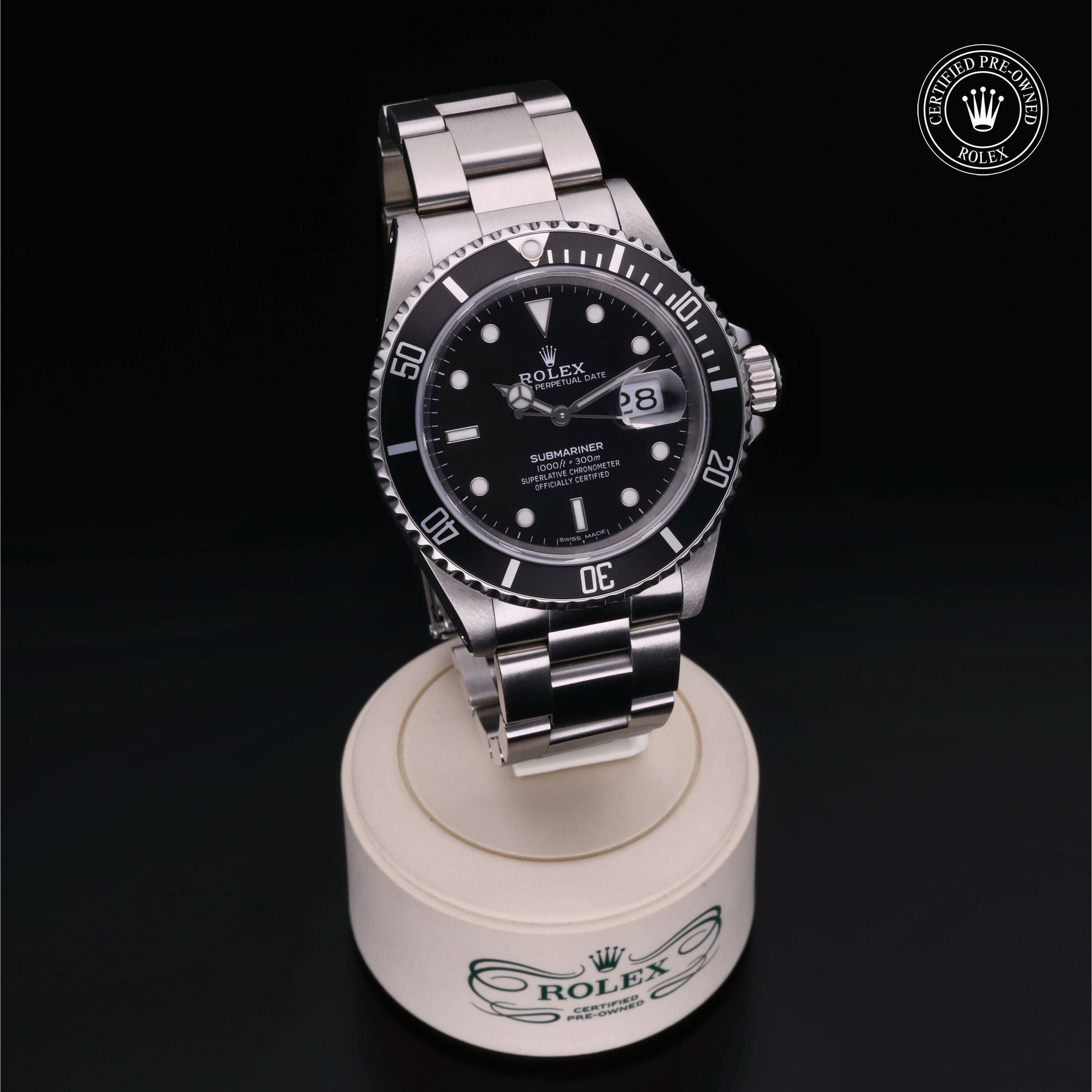 Rolex Submariner Date en Acier M16610-0004 chez Frojo - vue 35