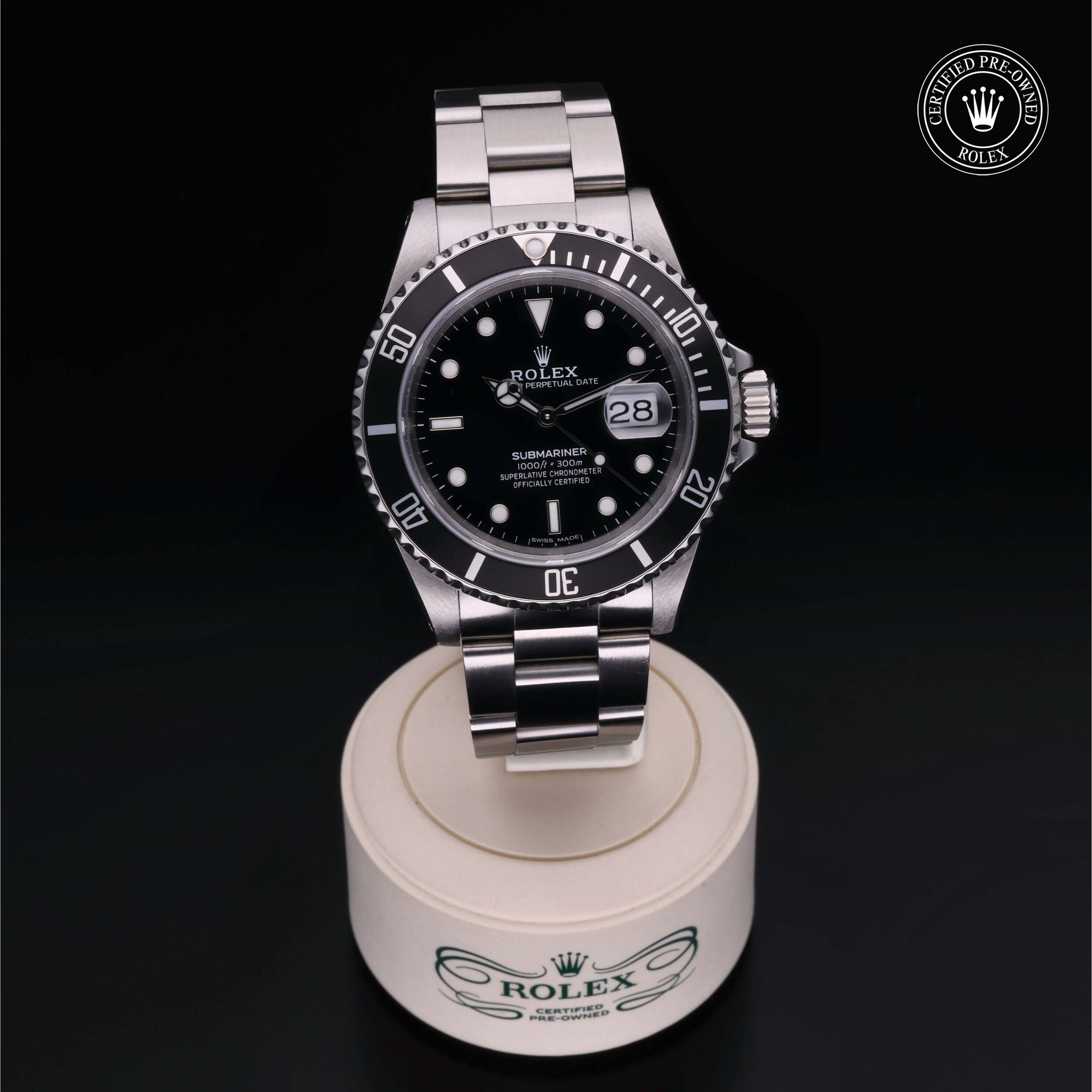 Rolex Submariner Date en Acier M16610-0004 chez Frojo - vue 36