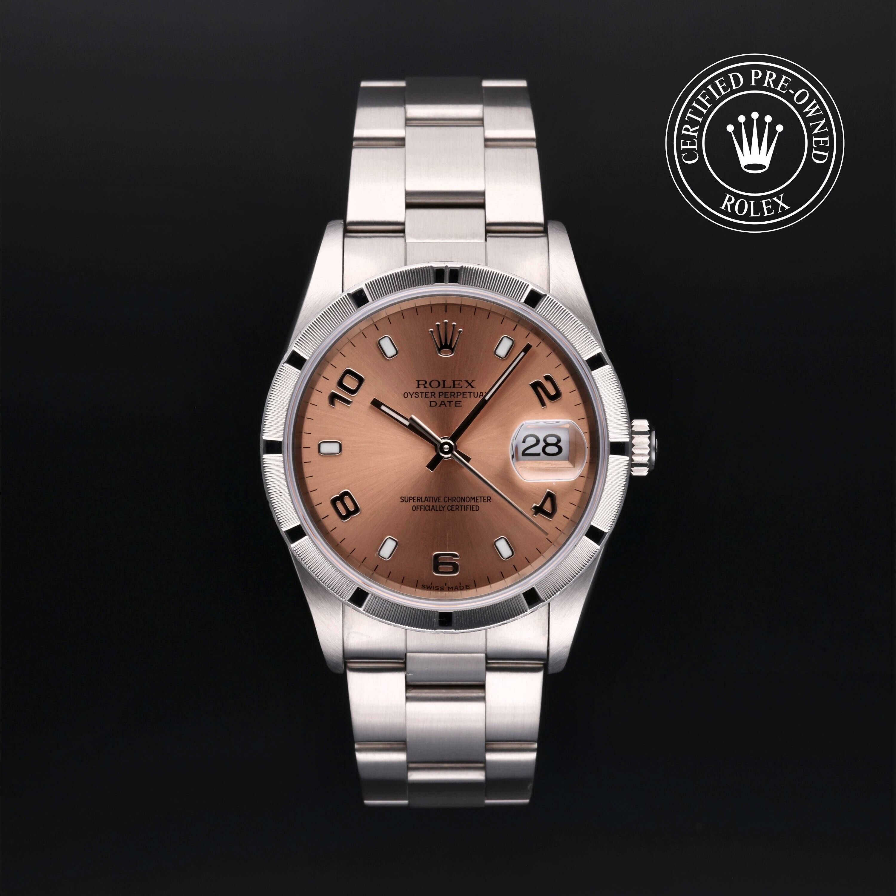Rolex Oyster Perpetual Date 34 chez Frojo