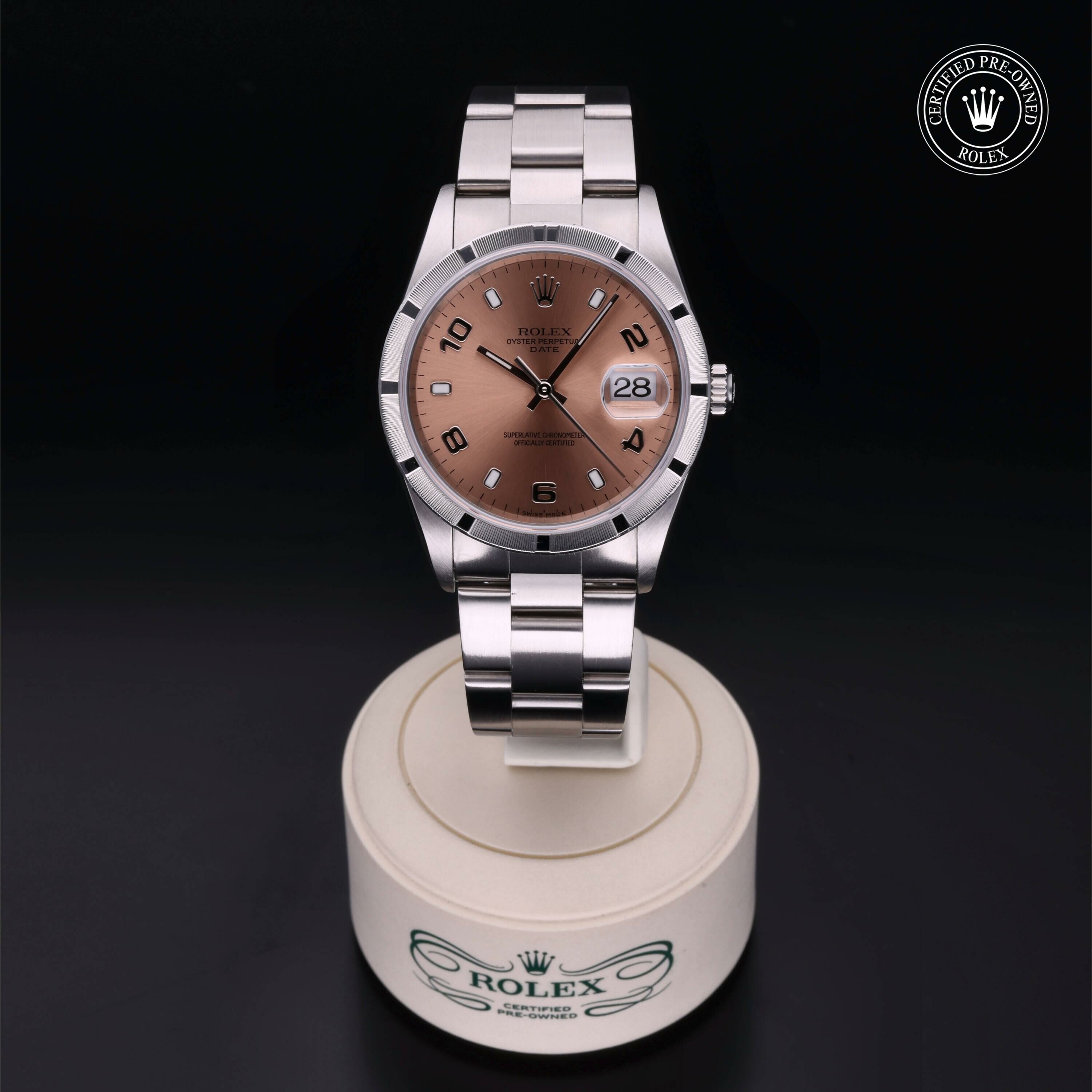 Rolex Oyster Perpetual Date 34 en Acier M15210-0009 chez Frojo