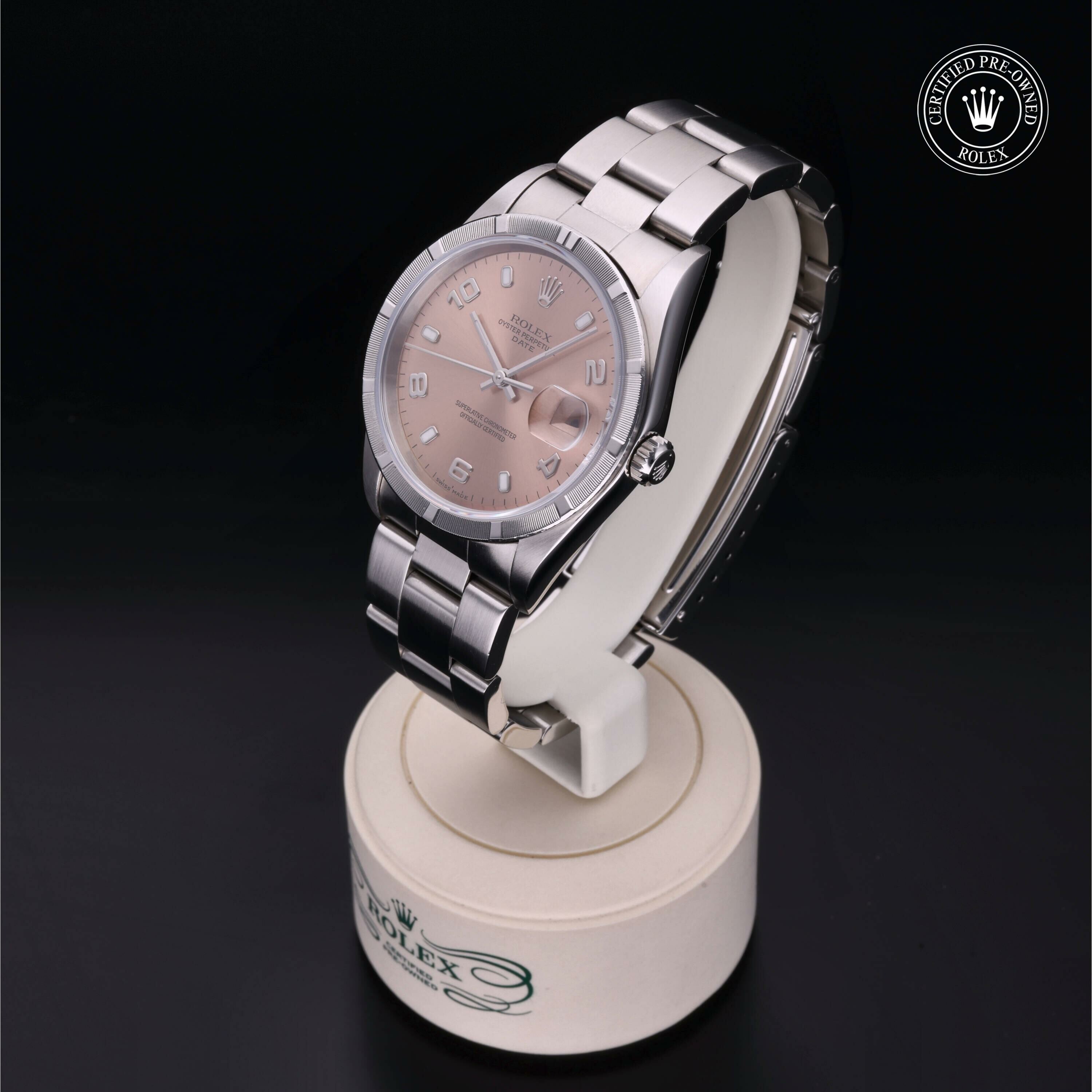 Rolex Oyster Perpetual Date 34 en Acier M15210-0009 chez Frojo - vue 5