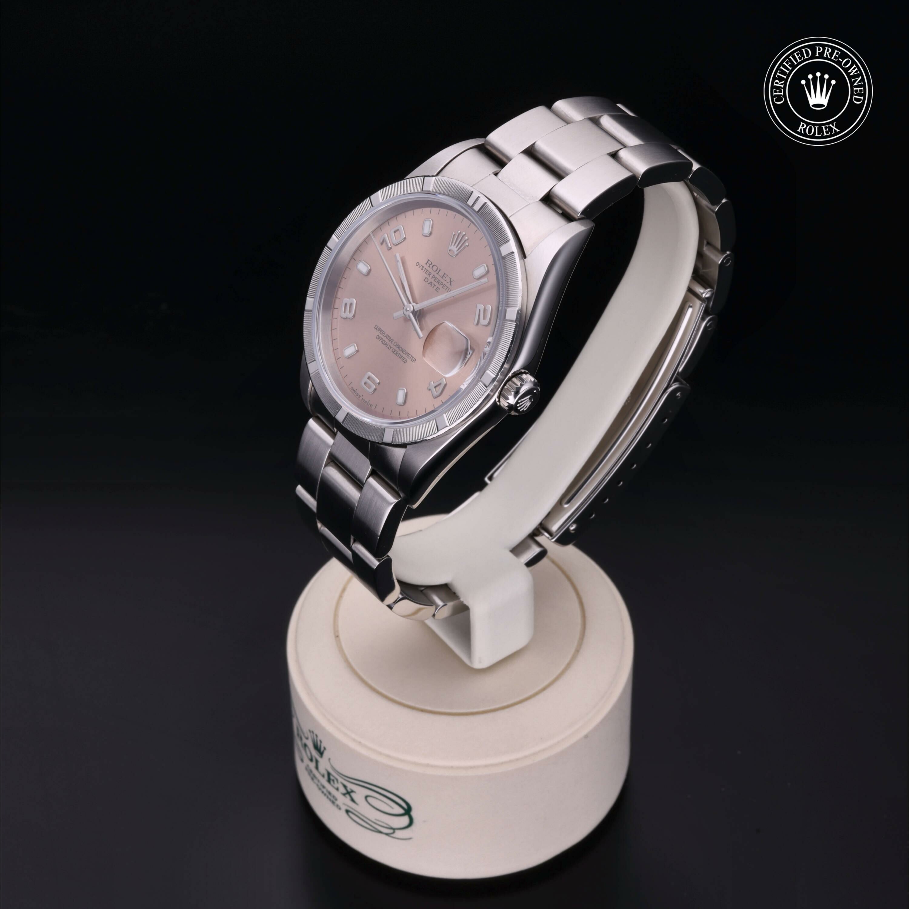 Rolex Oyster Perpetual Date 34 en Acier M15210-0009 chez Frojo - vue 6