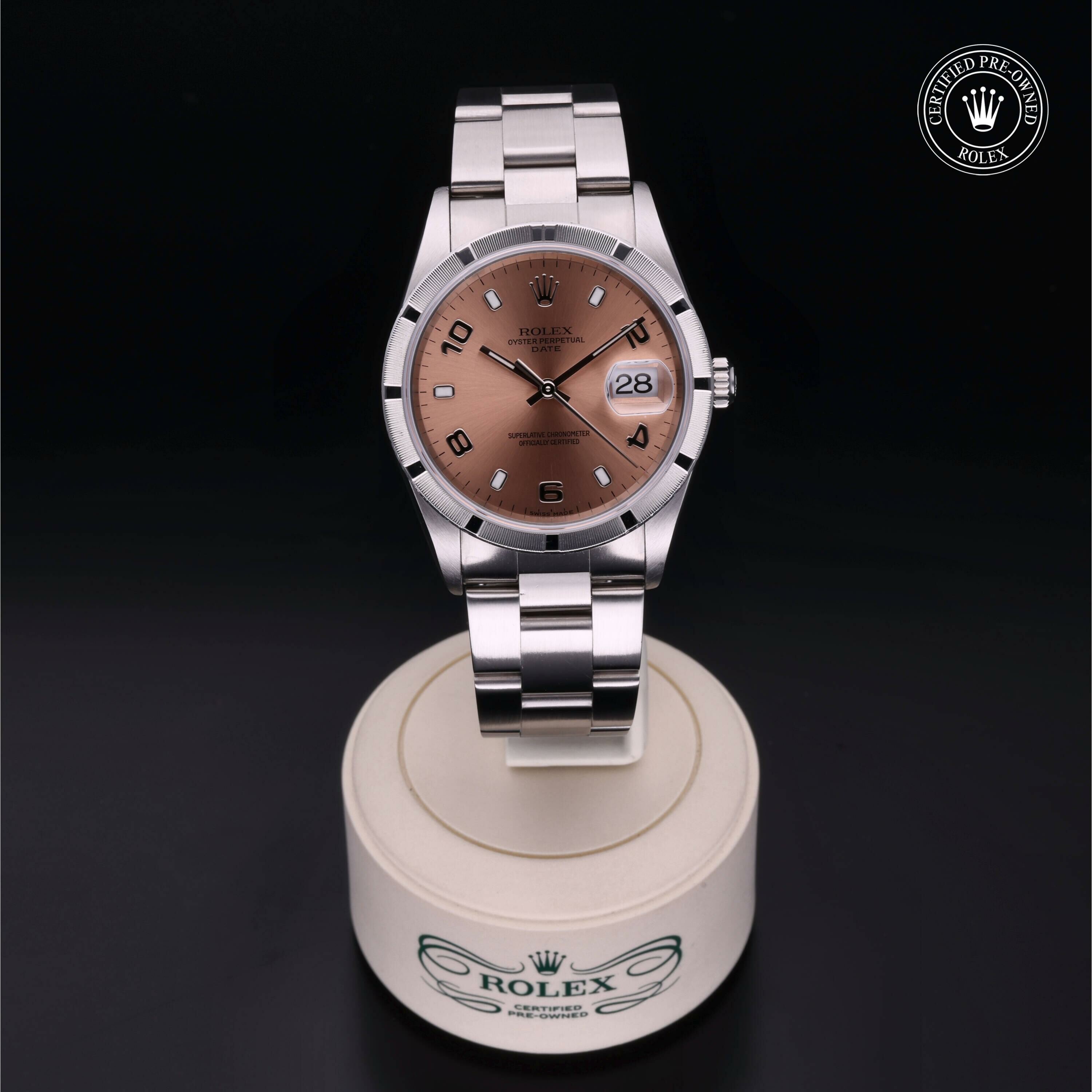 Rolex Oyster Perpetual Date 34 en Acier M15210-0009 chez Frojo - vue 36