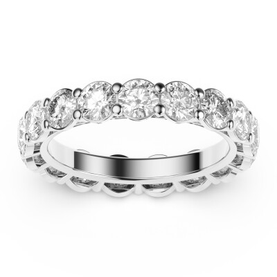 Alliance Frojo tour complet or blanc diamants