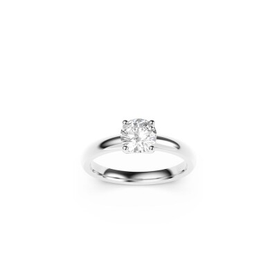 Solitaire Frojo or blanc diamants 1.00 cts