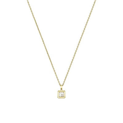 Pendentif Chopard Happy Diamonds Icons en or jaune et diamant