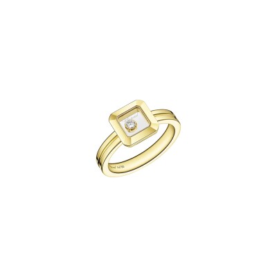 Boucles d'oreilles Chopard Happy Diamonds Icons en or jaune et diamant