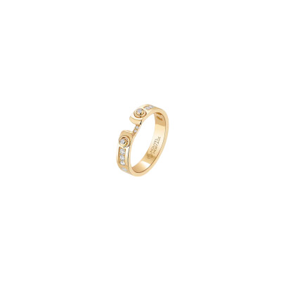 Bague Nouvel Héritage Mood Tuxedo en Or Jaune