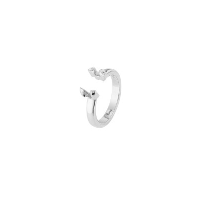 Bague Interchangeable Poiray Ma Préférence anneau fin or blanc