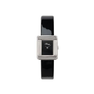 Montre Poiray Ma Première mini acier cadran laque noire45526